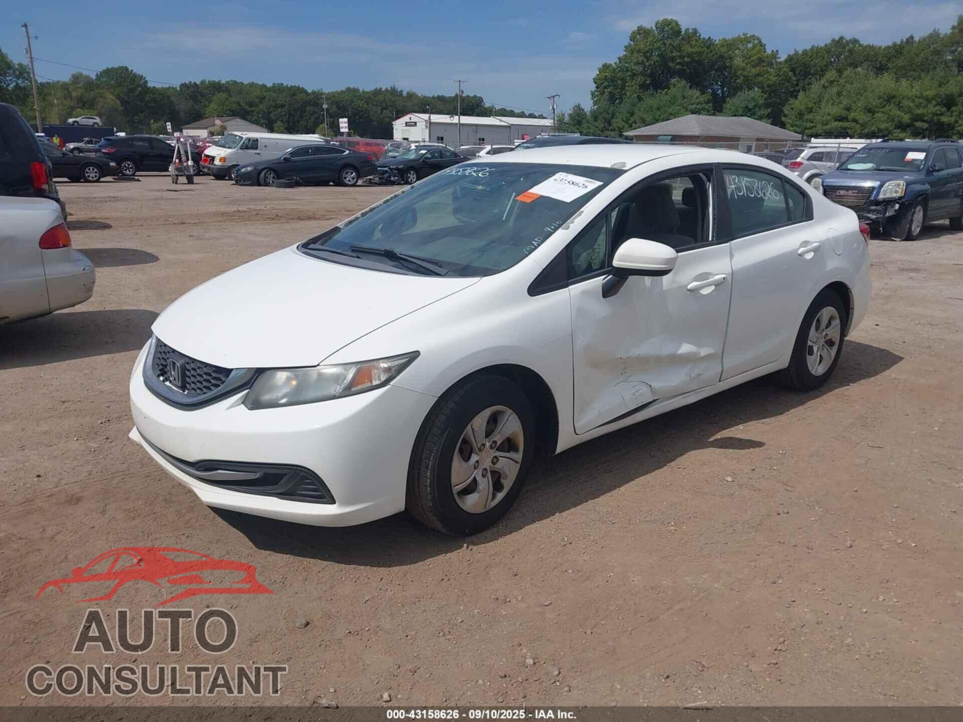 HONDA CIVIC 2014 - 19XFB2F5XEE013310