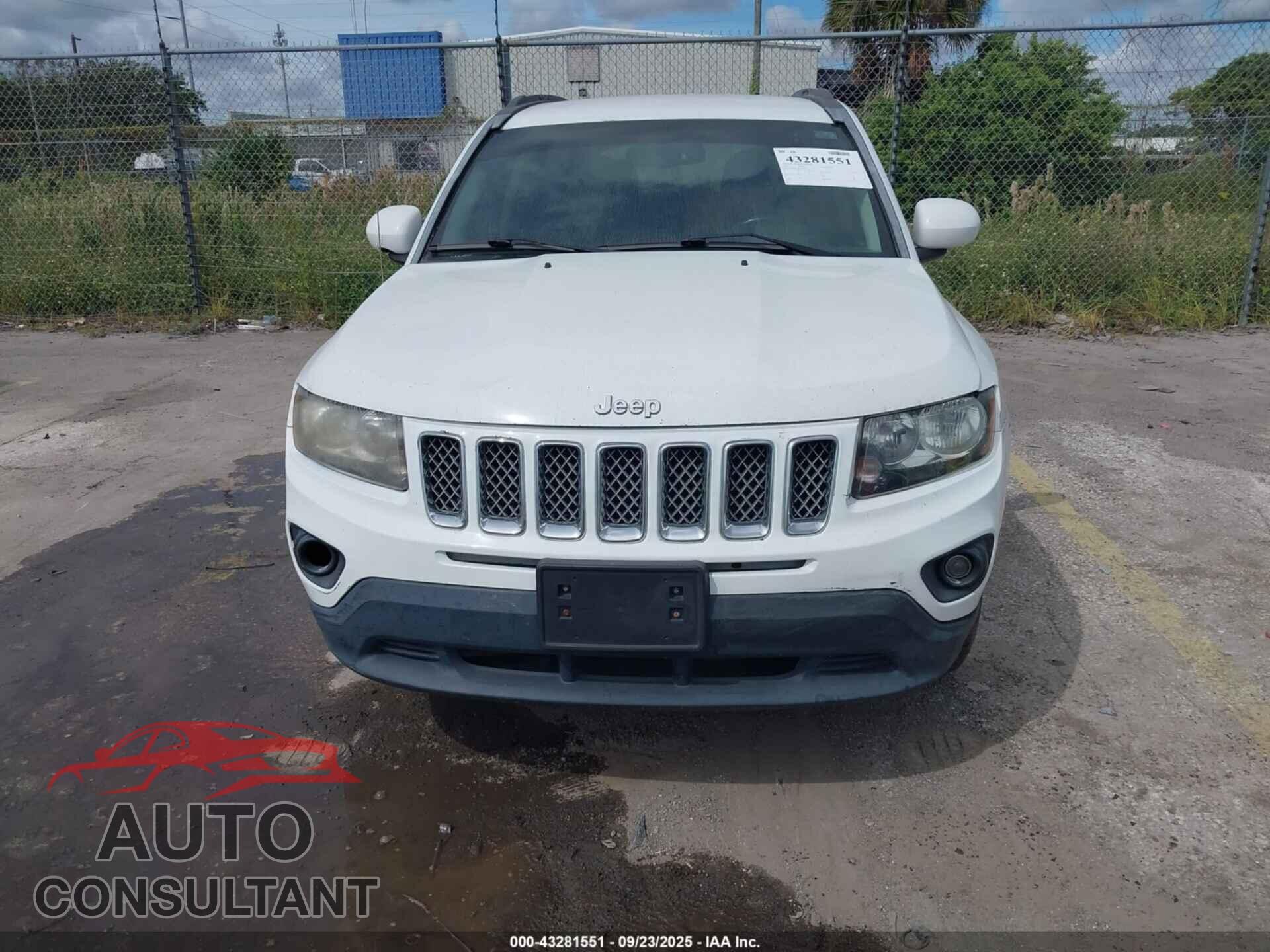 JEEP COMPASS 2016 - 1C4NJCEA1GD628352
