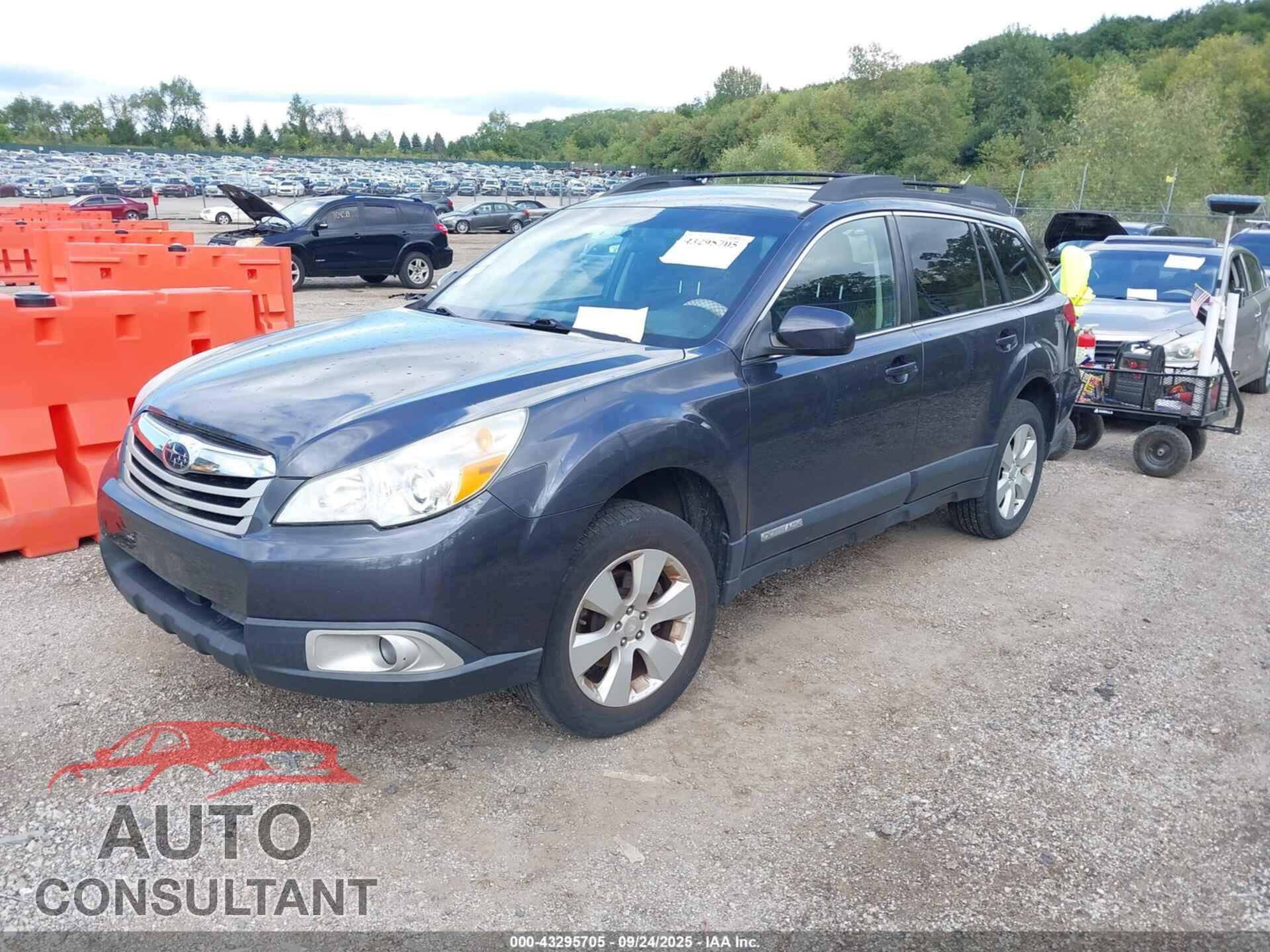 SUBARU OUTBACK 2012 - 4S4BRCBC2C3265492