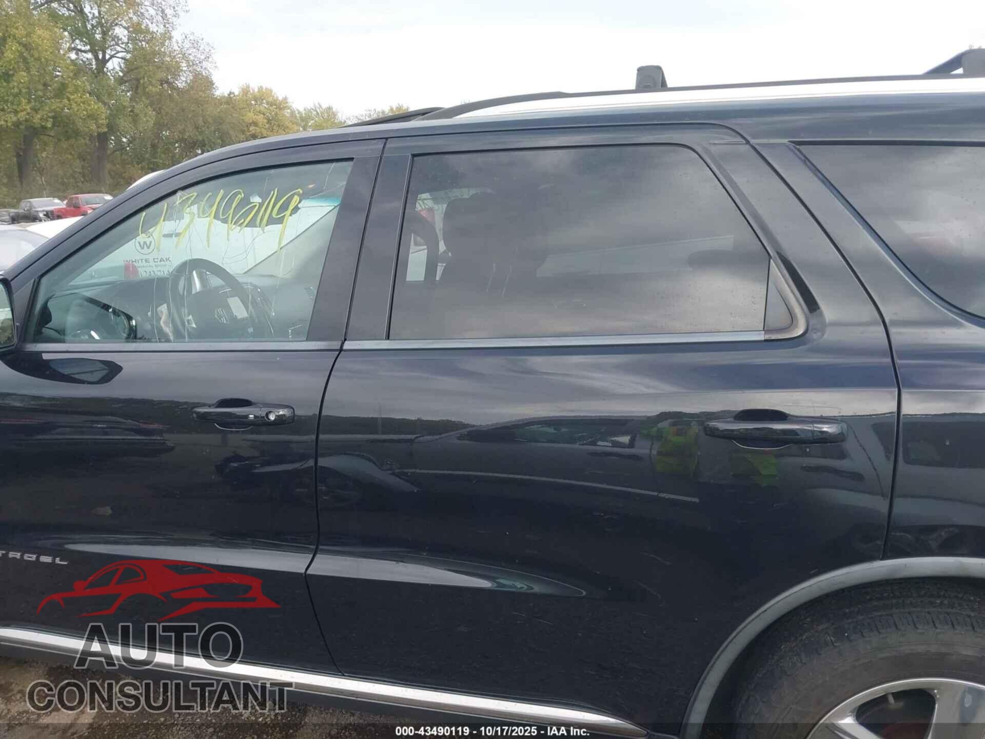DODGE DURANGO 2012 - 1C4RDJEGXCC182834