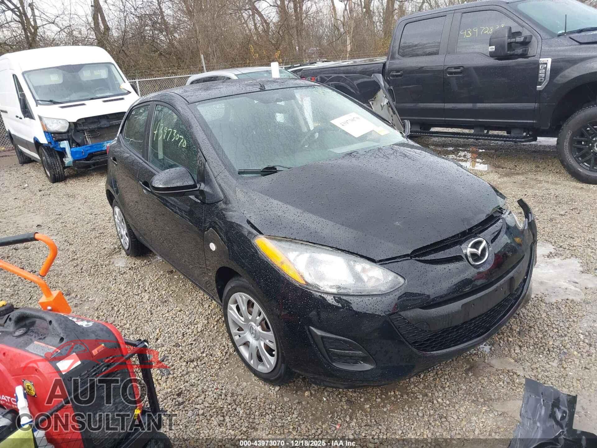MAZDA MAZDA2 2013 - JM1DE1KY9D0164879