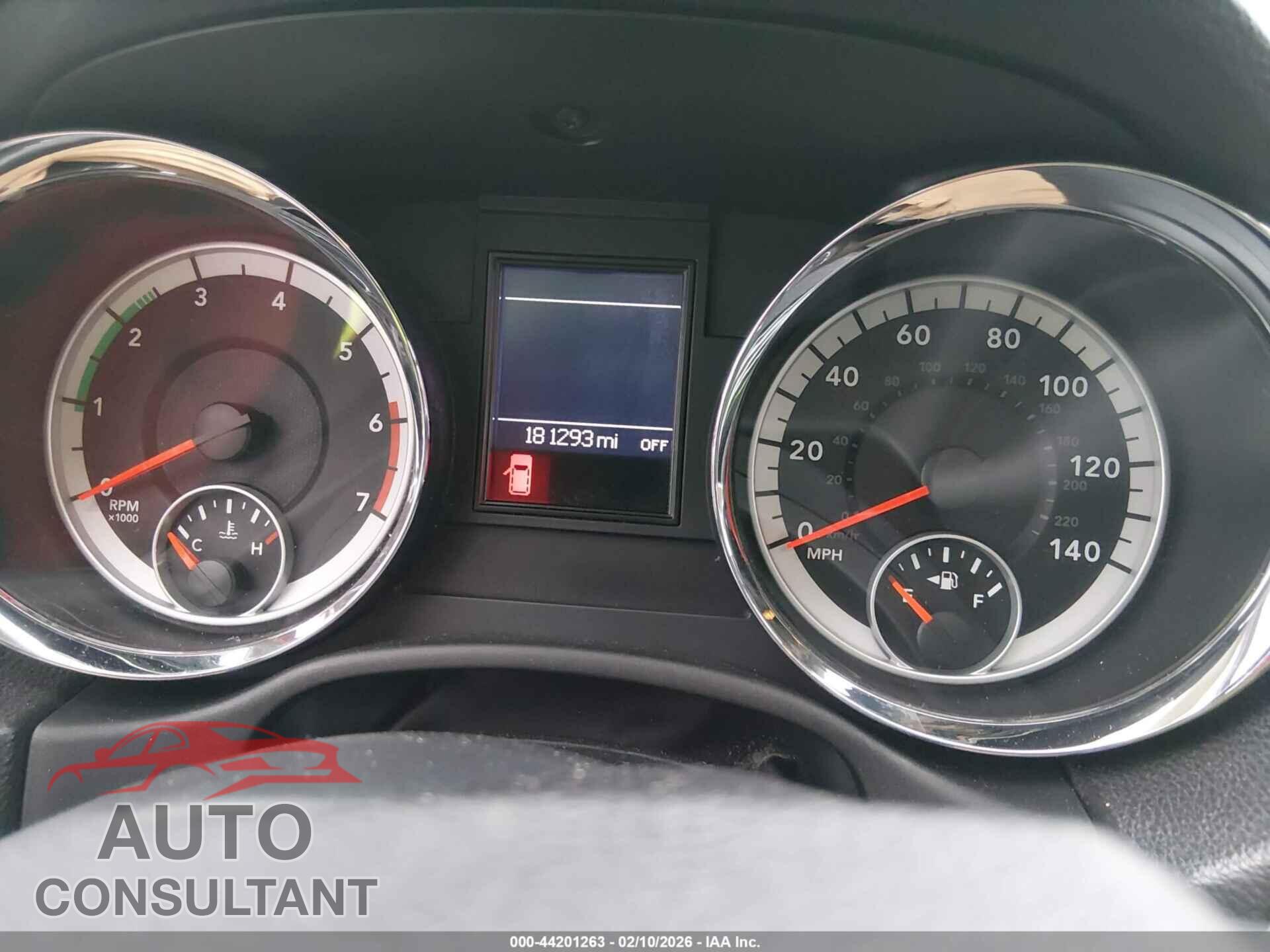 DODGE DURANGO 2011 - 1D4SE5GT7BC594971