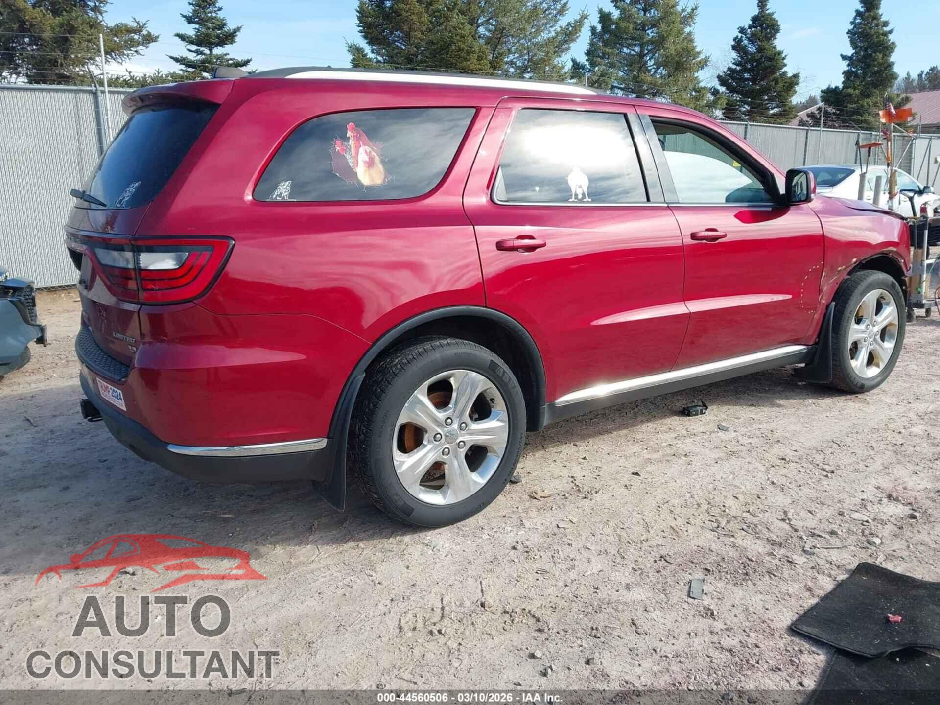 DODGE DURANGO 2014 - 1C4RDJDG3EC552574