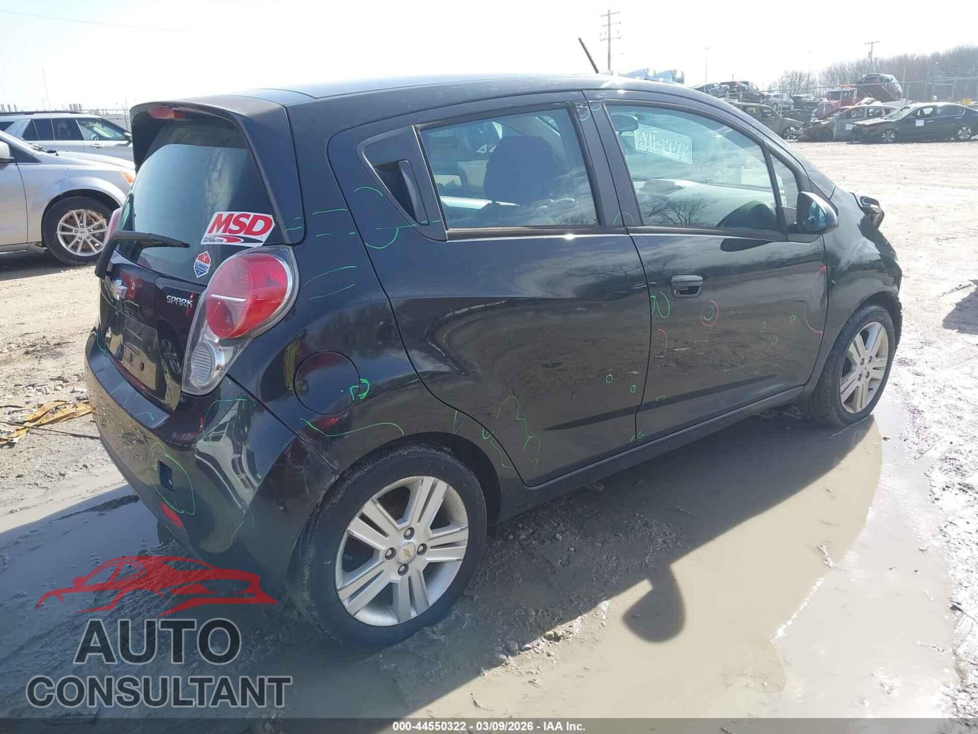 CHEVROLET SPARK 2014 - KL8CD6S98EC437355