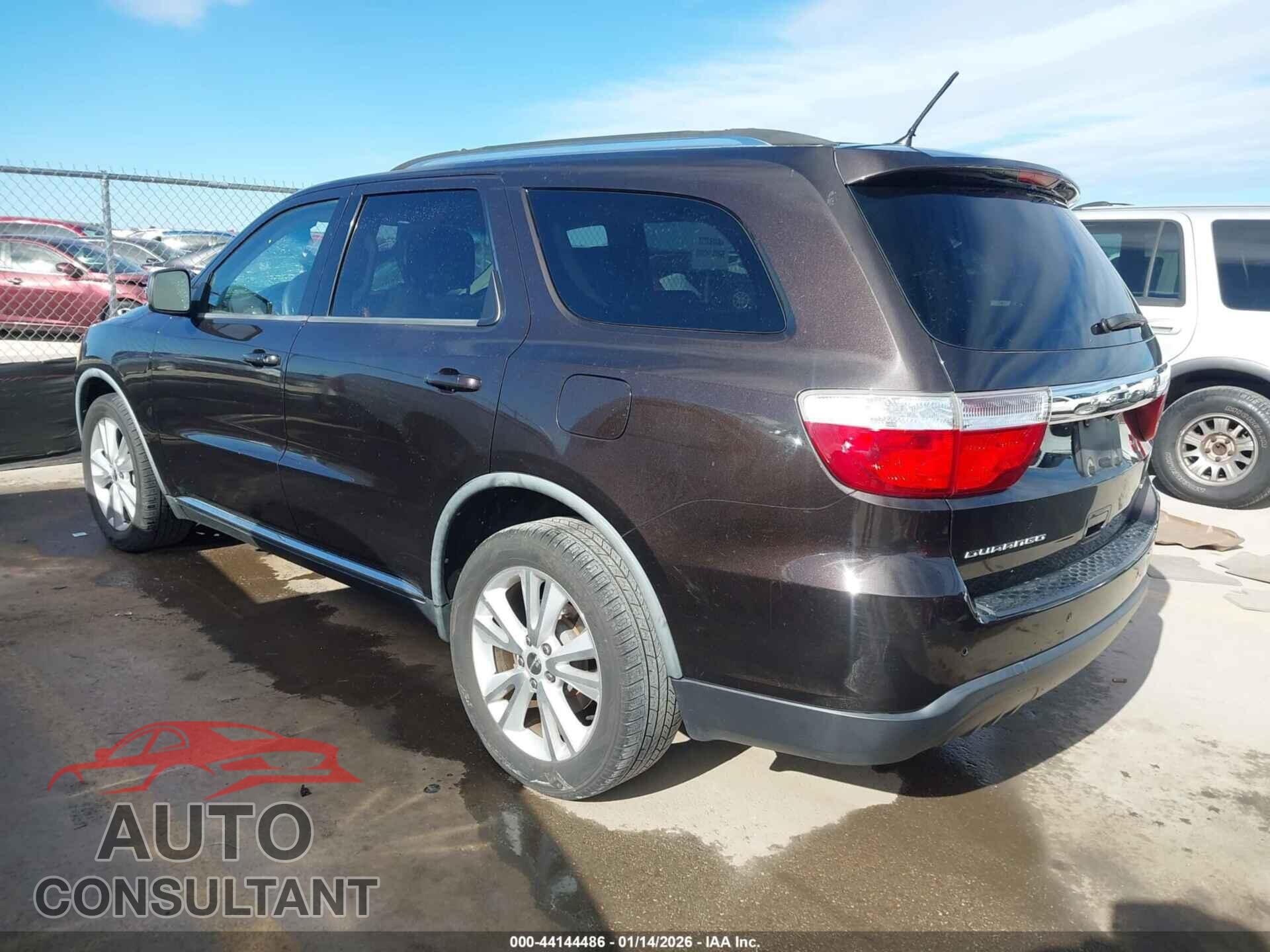 DODGE DURANGO 2012 - 1C4RDHDG3CC196889