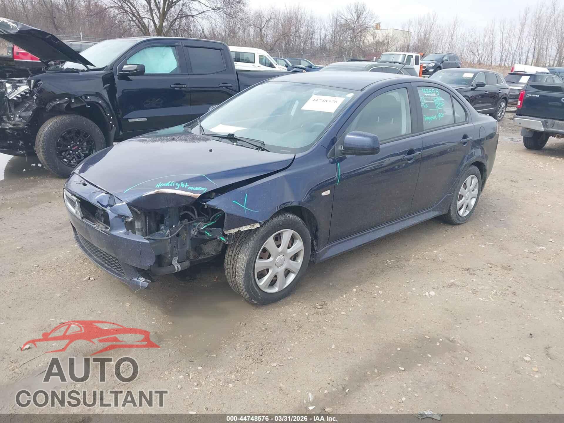 MITSUBISHI LANCER 2013 - JA32U2FU7DU017765