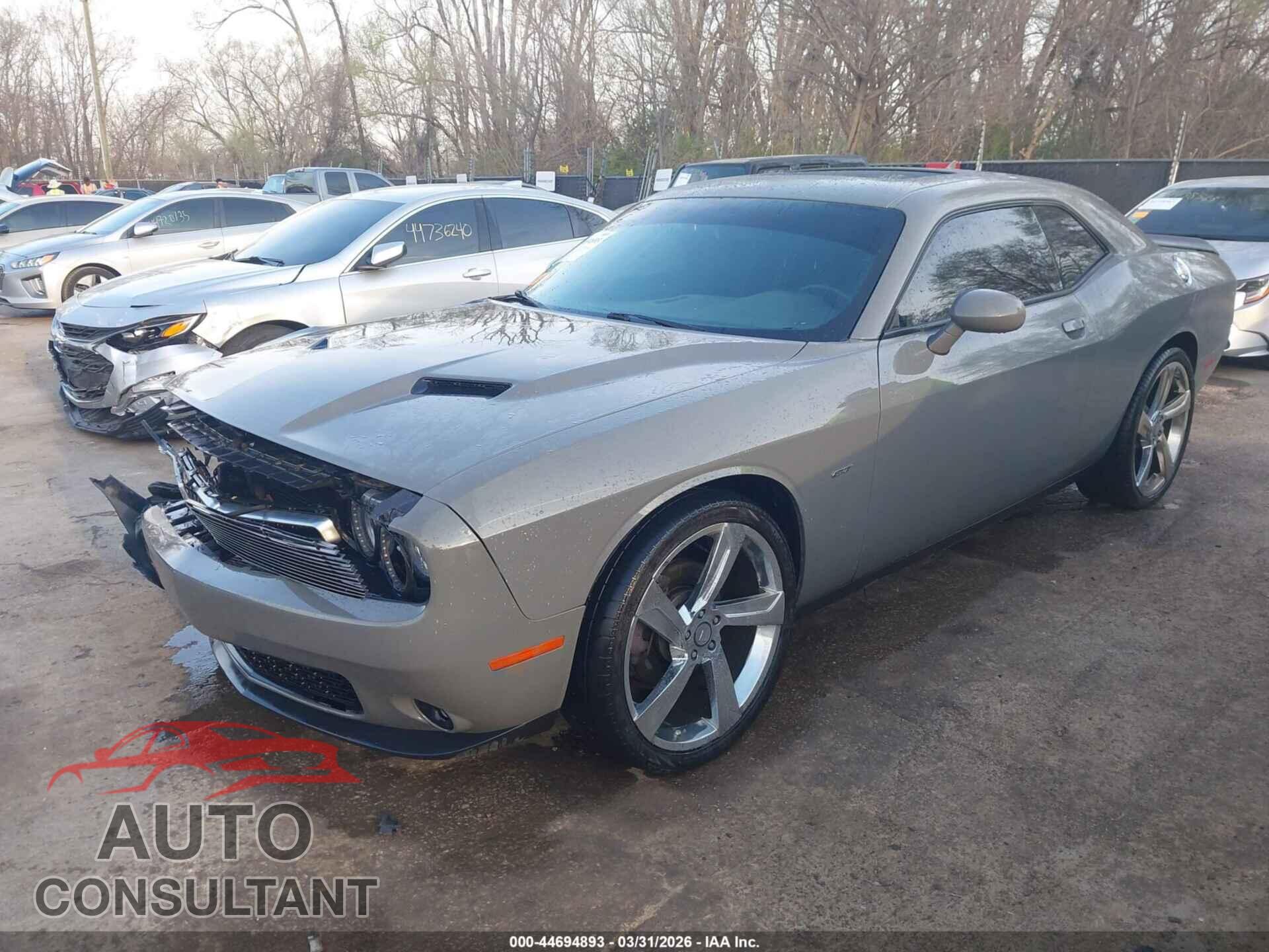 DODGE CHALLENGER 2018 - 2C3CDZGG4JH257107