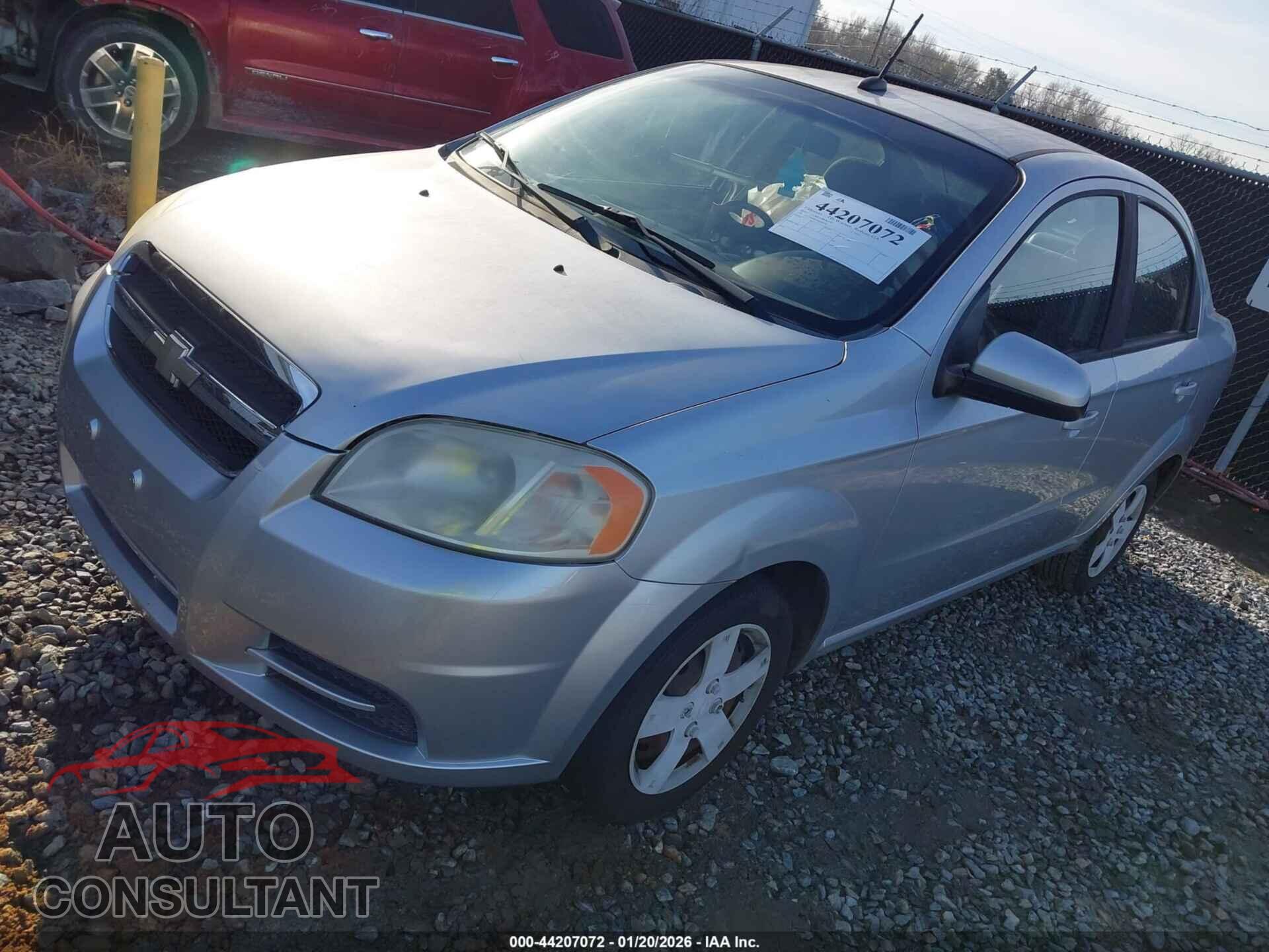 CHEVROLET AVEO 2011 - KL1TD5DE2BB202745
