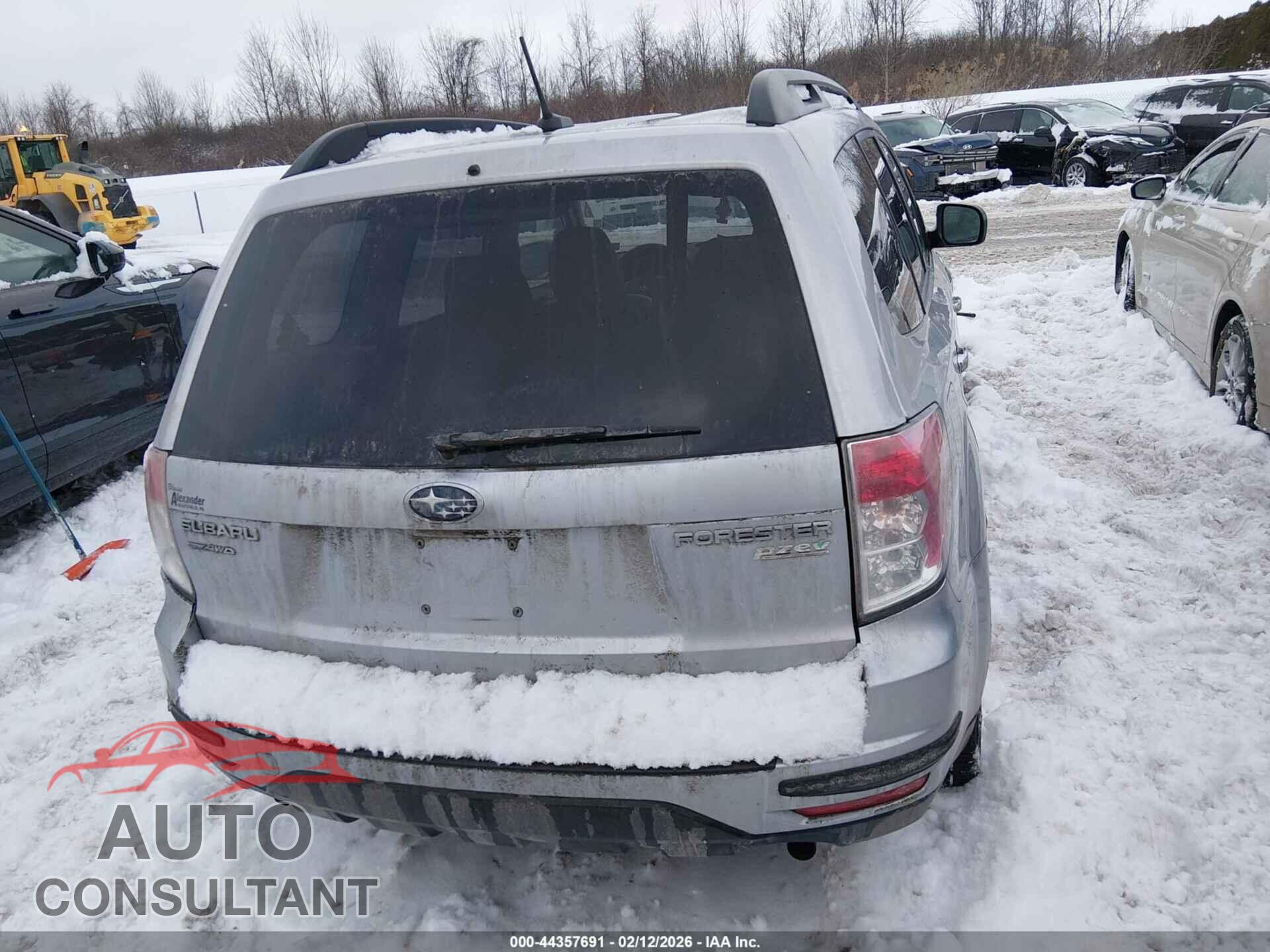 SUBARU FORESTER 2012 - JF2SHAEC0CH453262