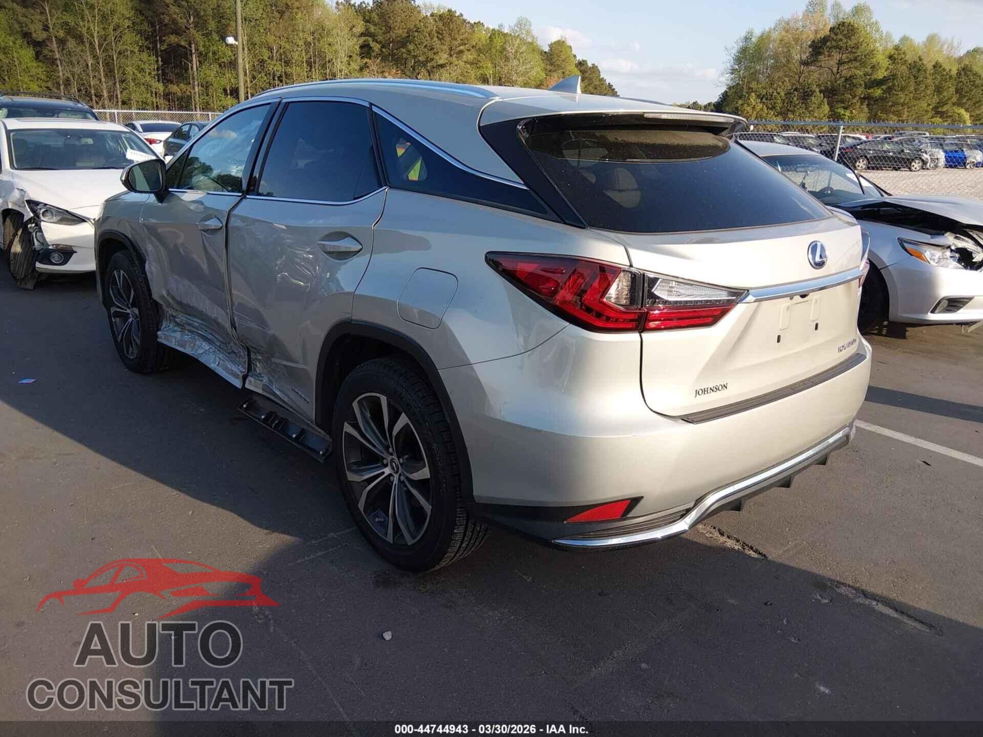LEXUS RX 450H 2021 - 2T2HGMDA2MC063150