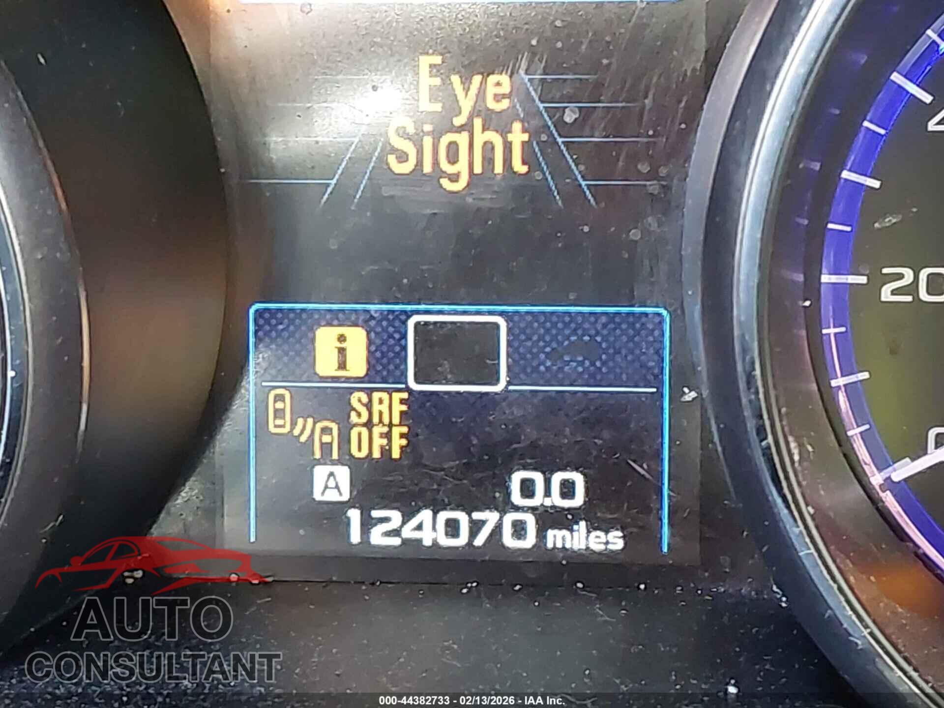 SUBARU OUTBACK 2016 - 4S4BSANC5G3248440