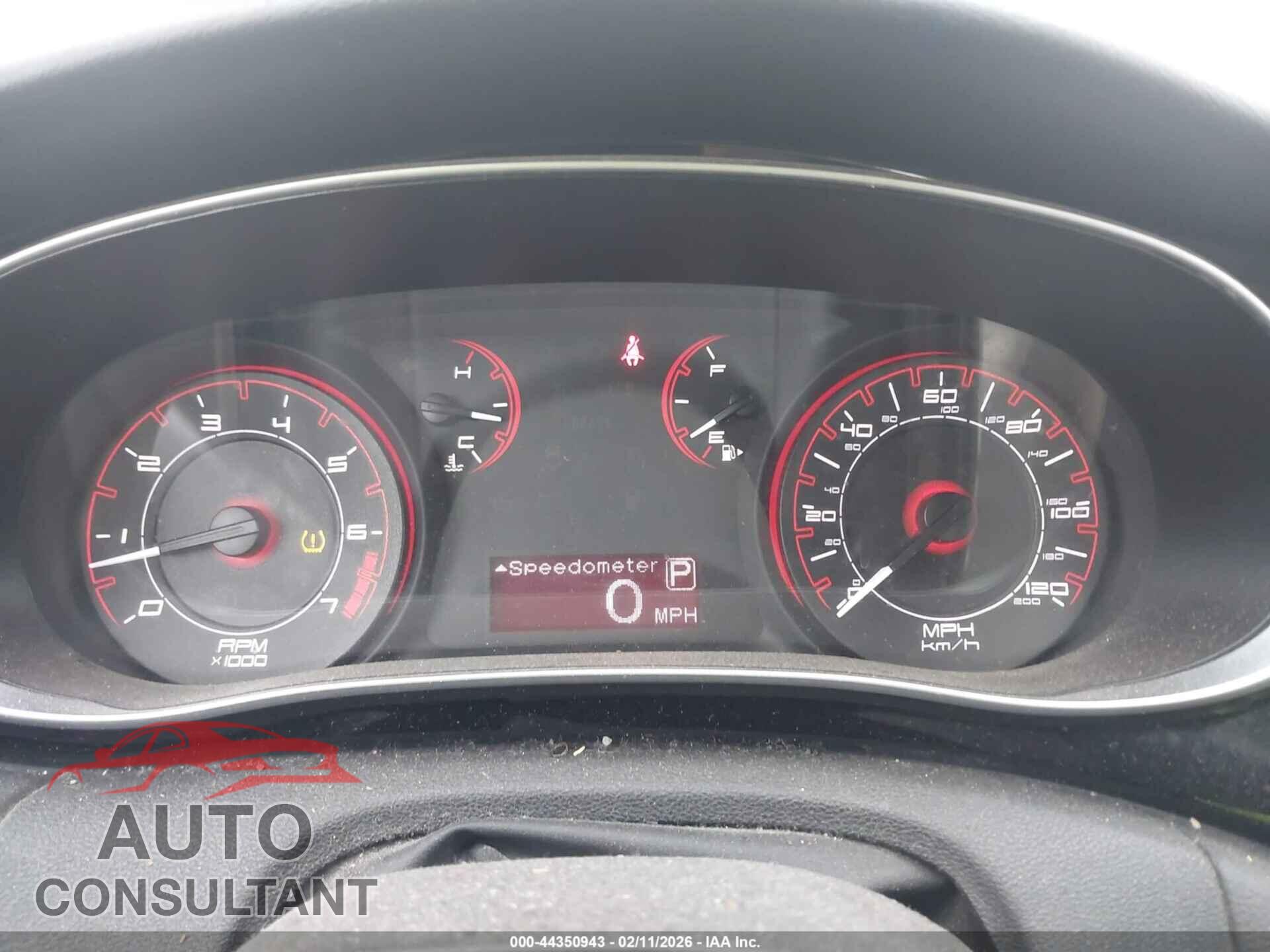 DODGE DART 2013 - 1C3CDFBA9DD105603