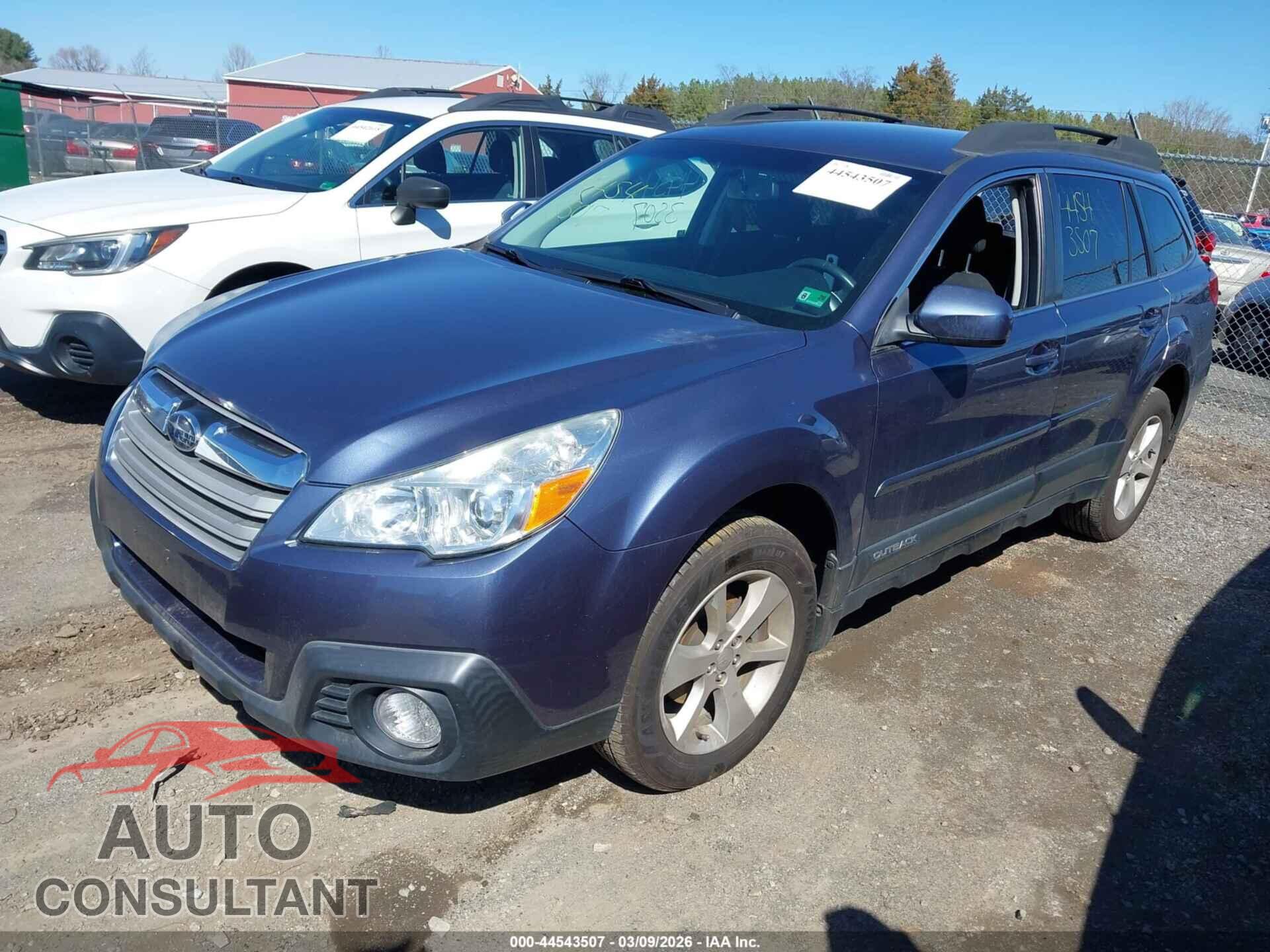 SUBARU OUTBACK 2014 - 4S4BRBCC7E3300751