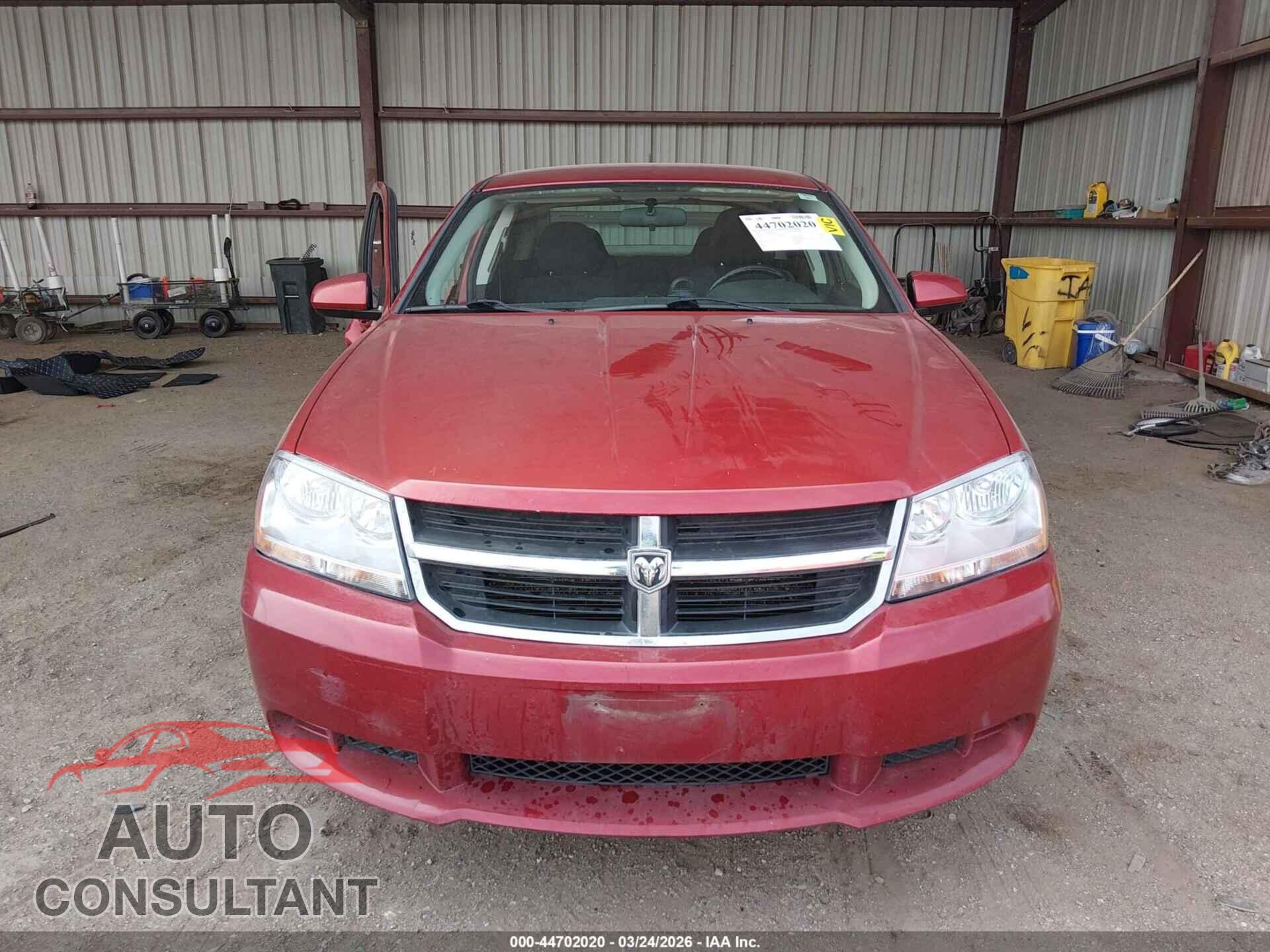 DODGE AVENGER 2010 - 1B3CC1FB8AN218745