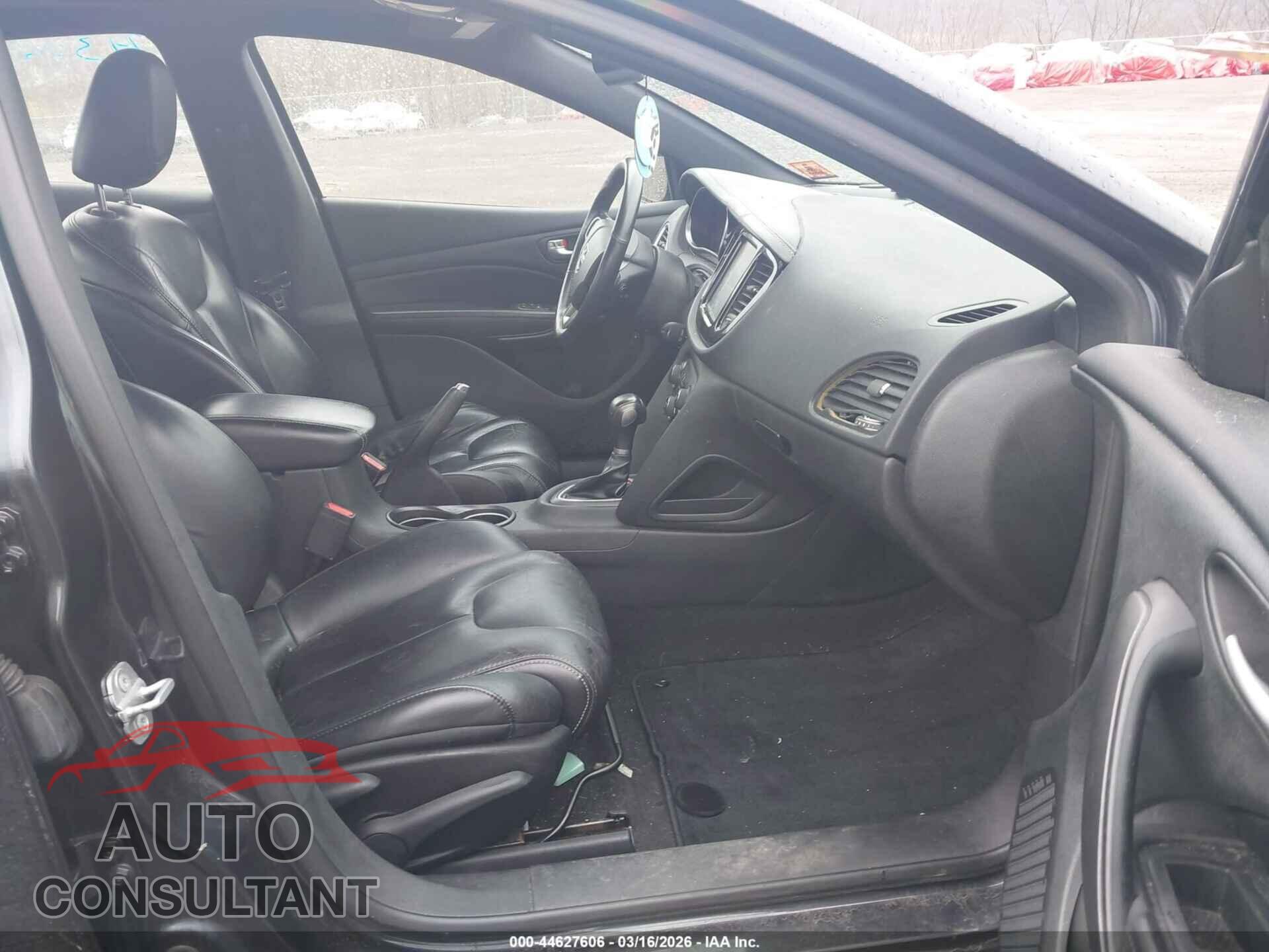 DODGE DART 2013 - 1C3CDFCH1DD293562