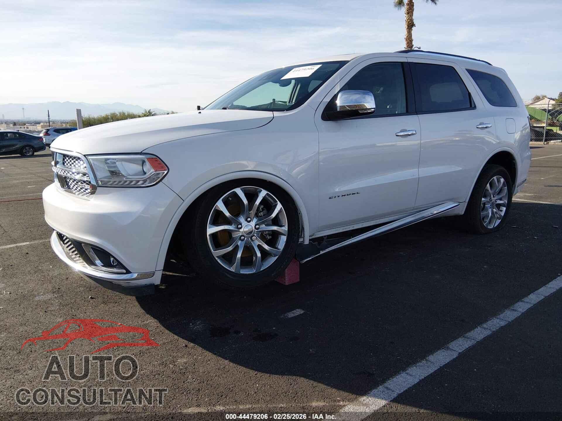 DODGE DURANGO 2017 - 1C4RDJEG3HC600884