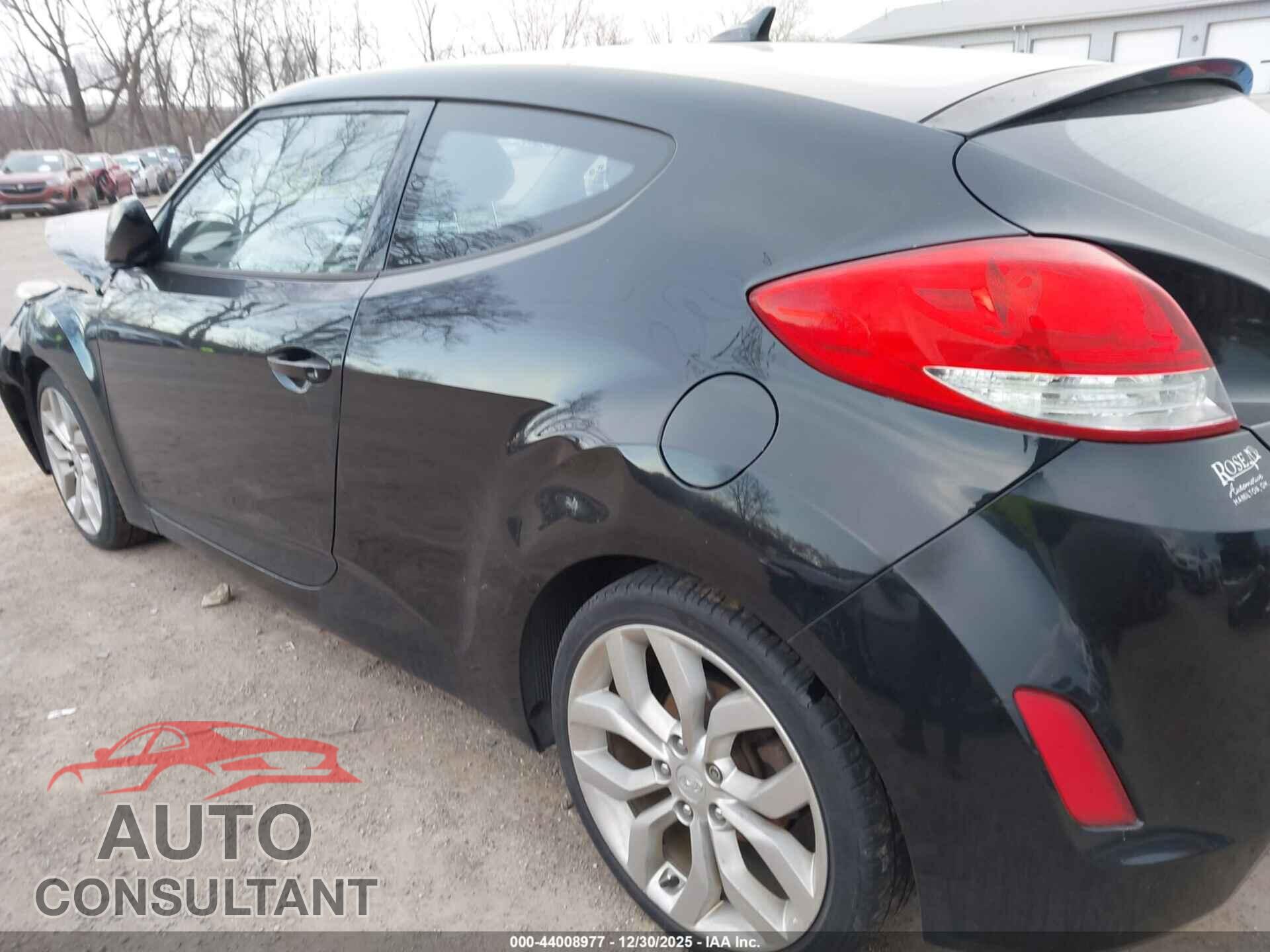 HYUNDAI VELOSTER 2013 - KMHTC6AD9DU123721