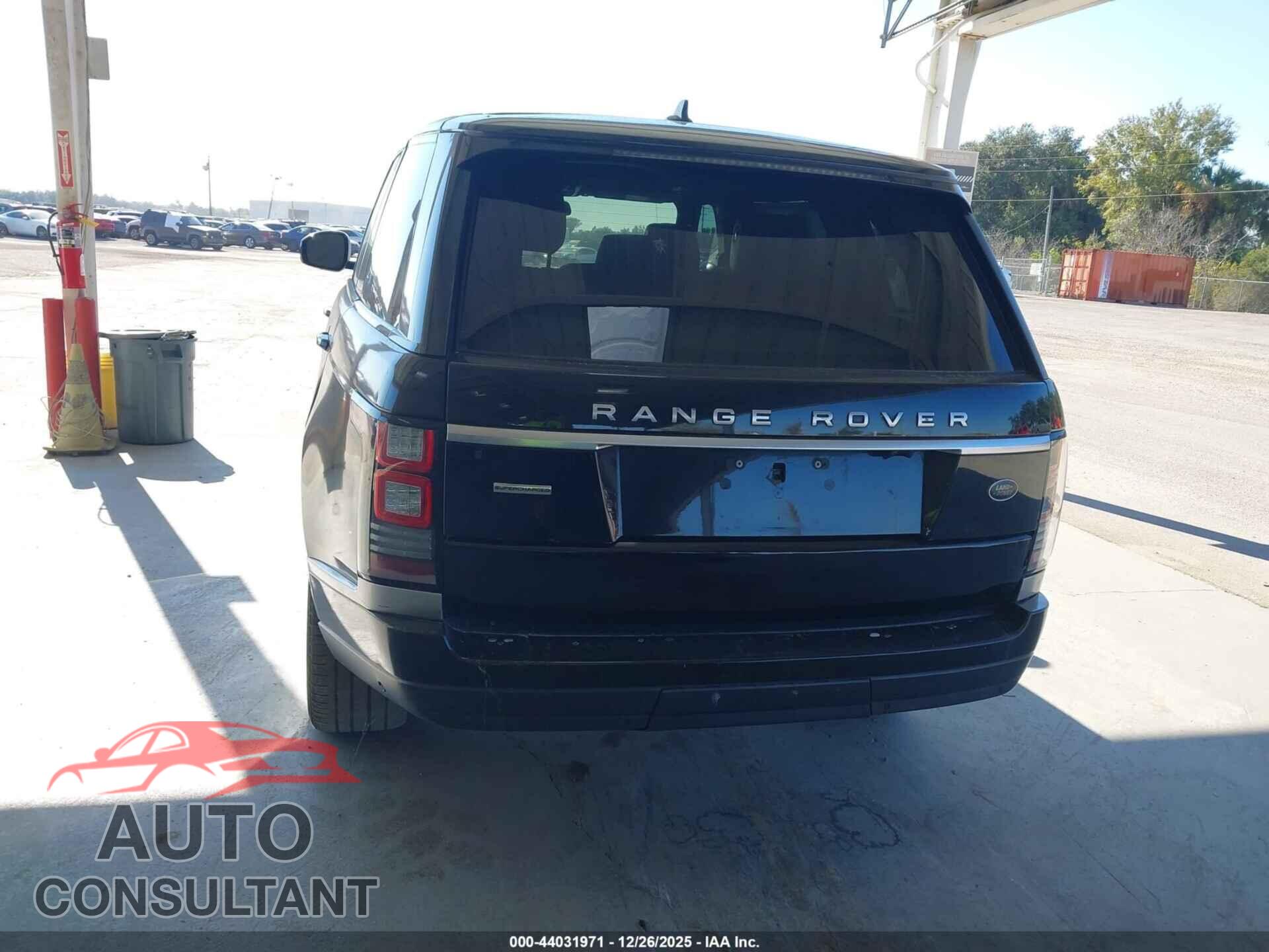 LAND ROVER RANGE ROVER 2016 - SALGS3EF4GA250247