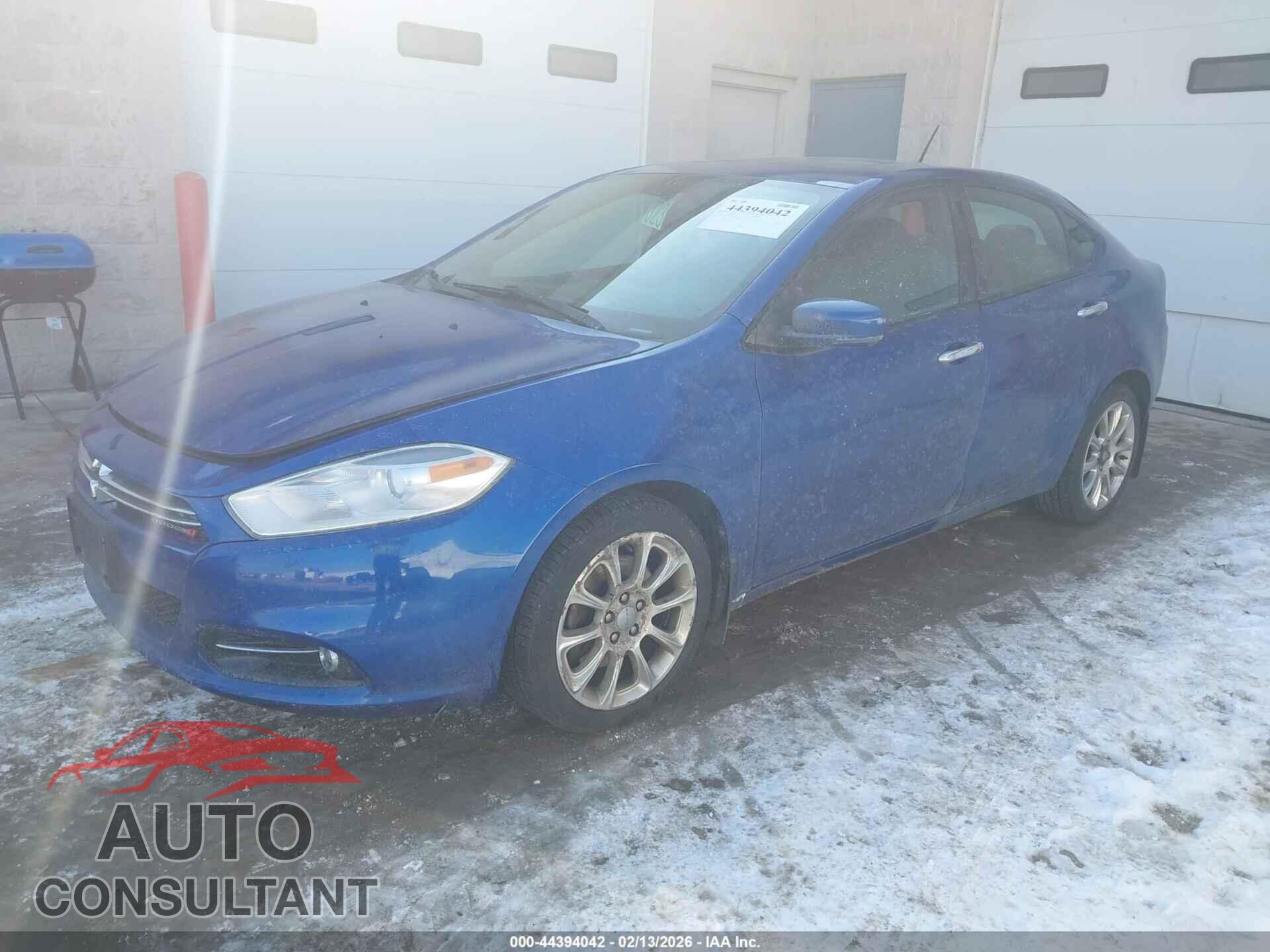 DODGE DART 2013 - 1C3CDFCH1DD294291