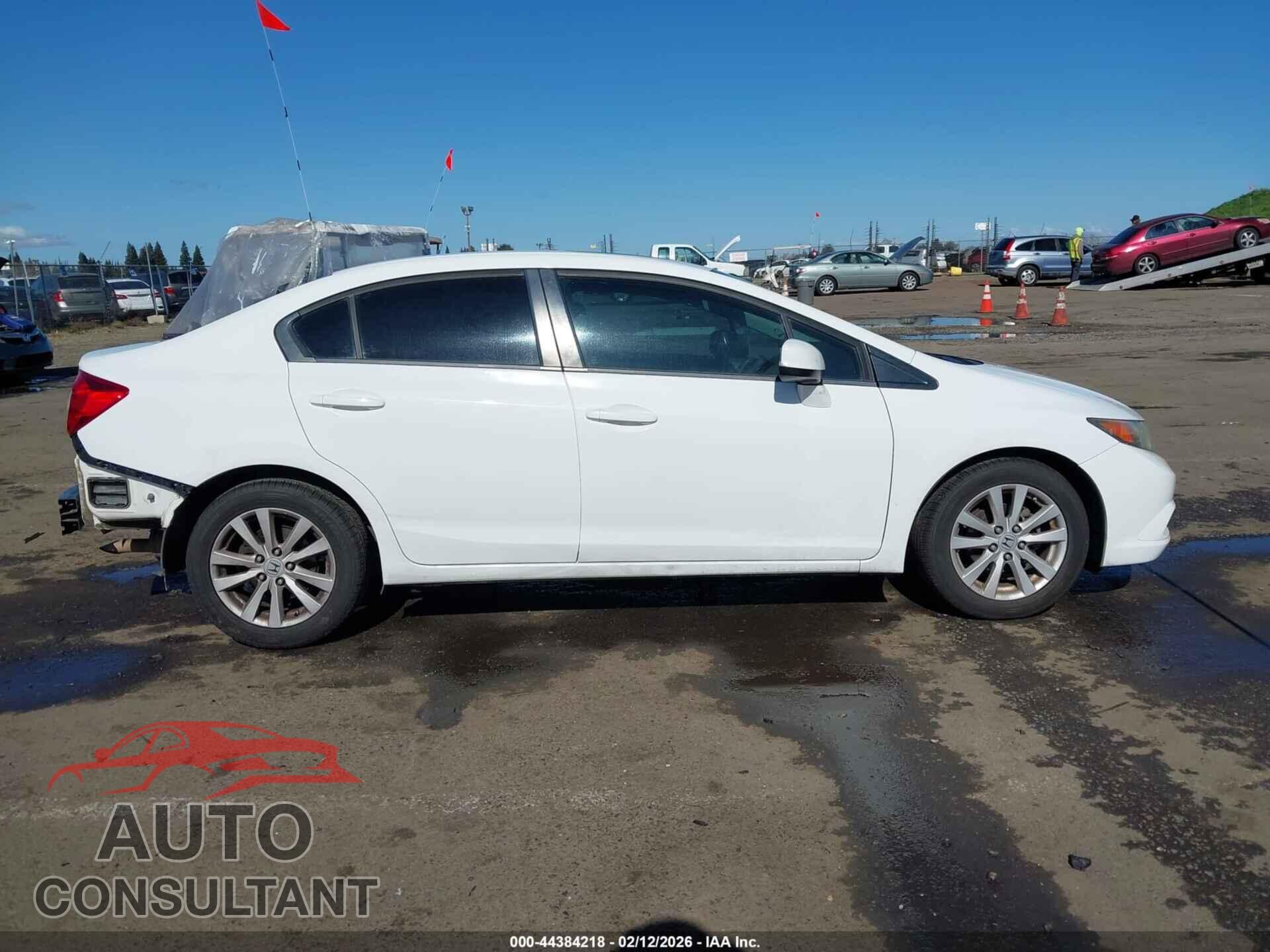 HONDA CIVIC 2012 - 2HGFB2F93CH534312