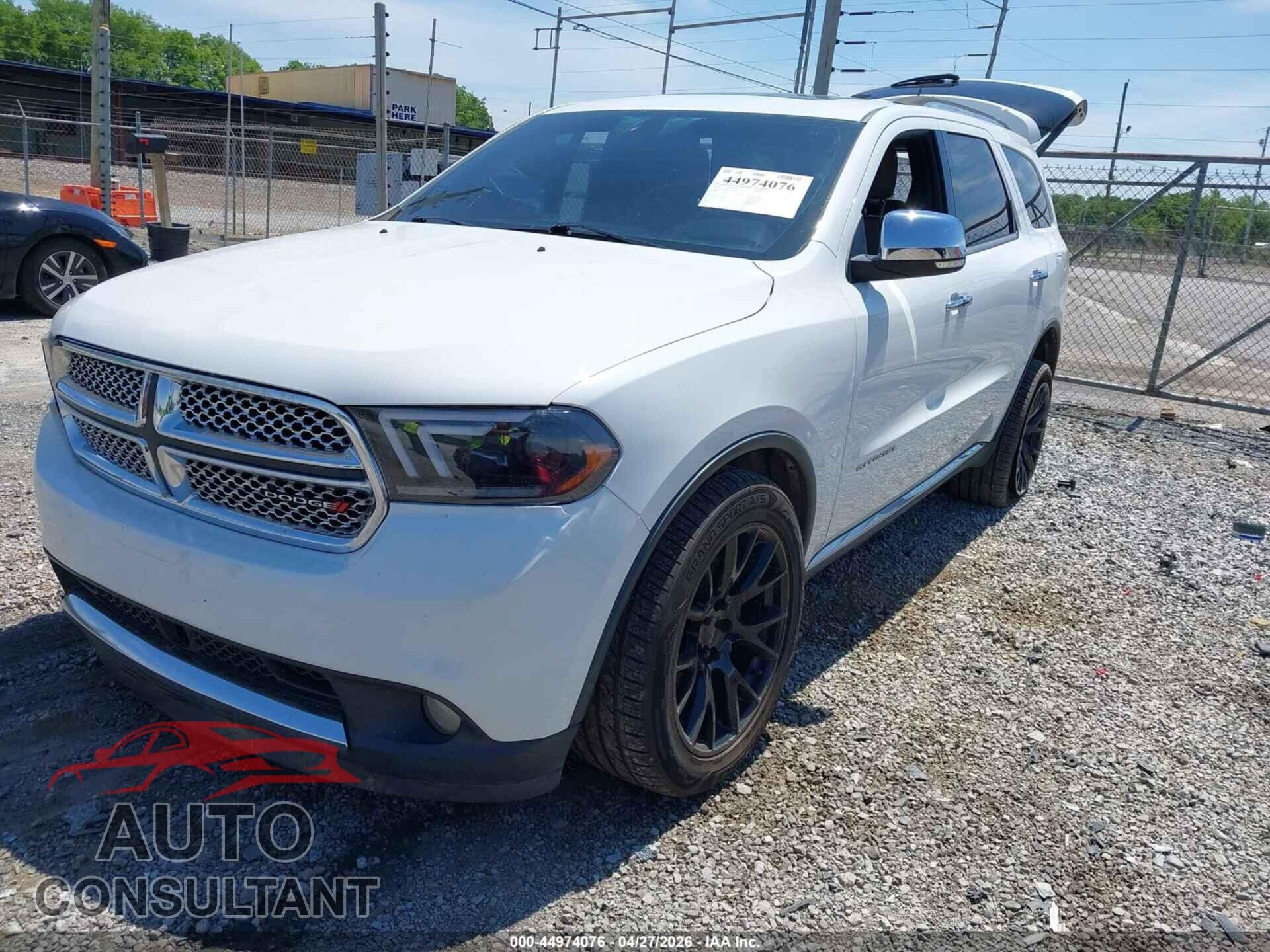 DODGE DURANGO 2013 - 1C4RDHEG6DC687425