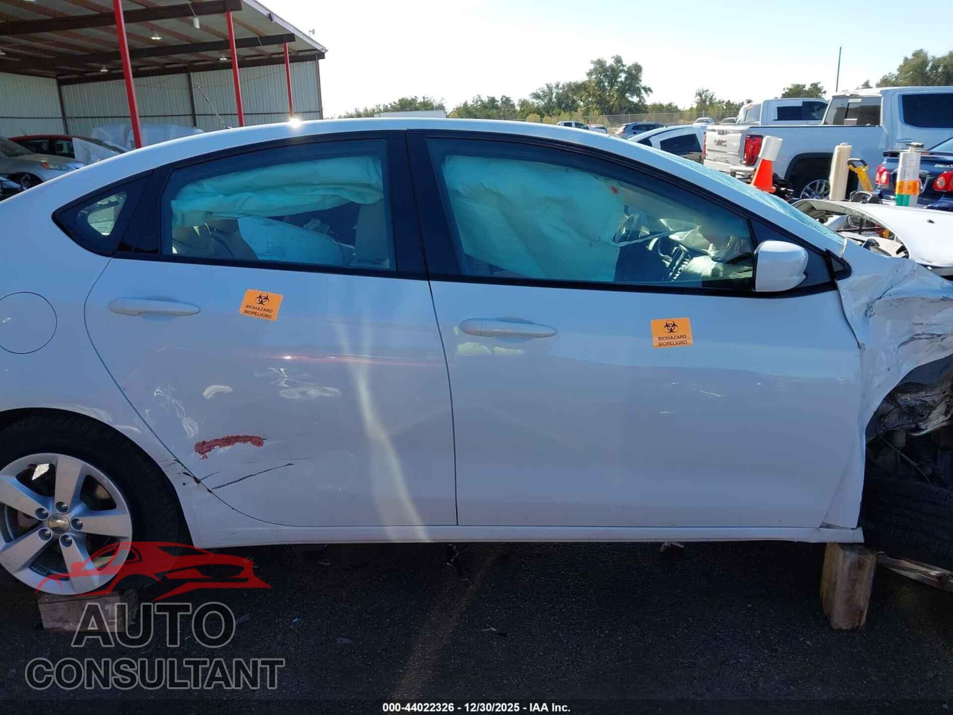 DODGE DART 2016 - 1C3CDFBB1GD660381