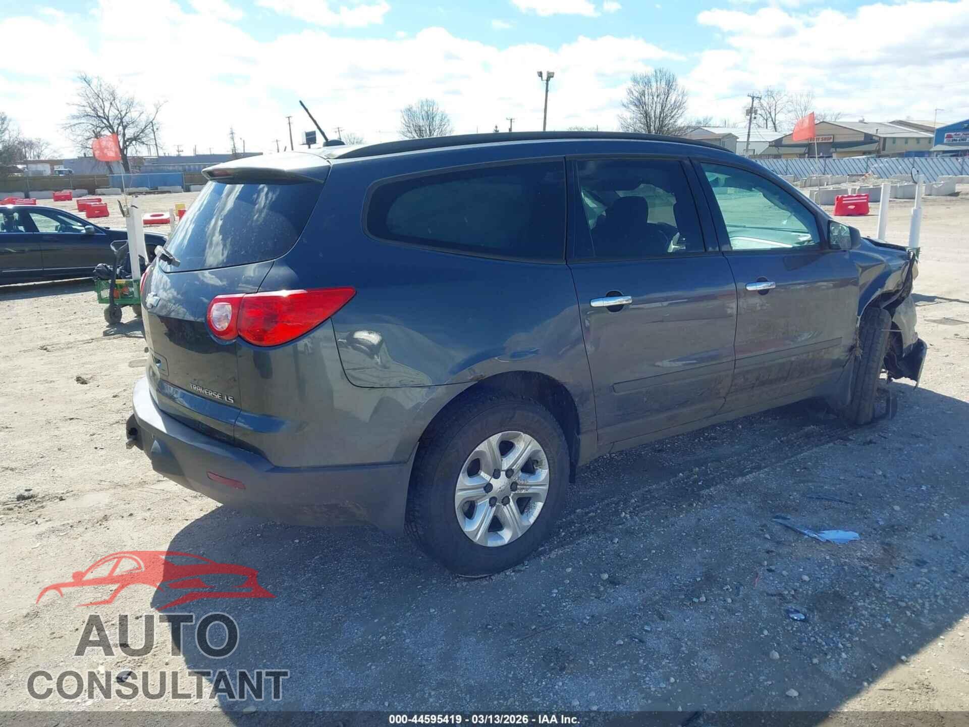 CHEVROLET TRAVERSE 2012 - 1GNKRFED1CJ258952