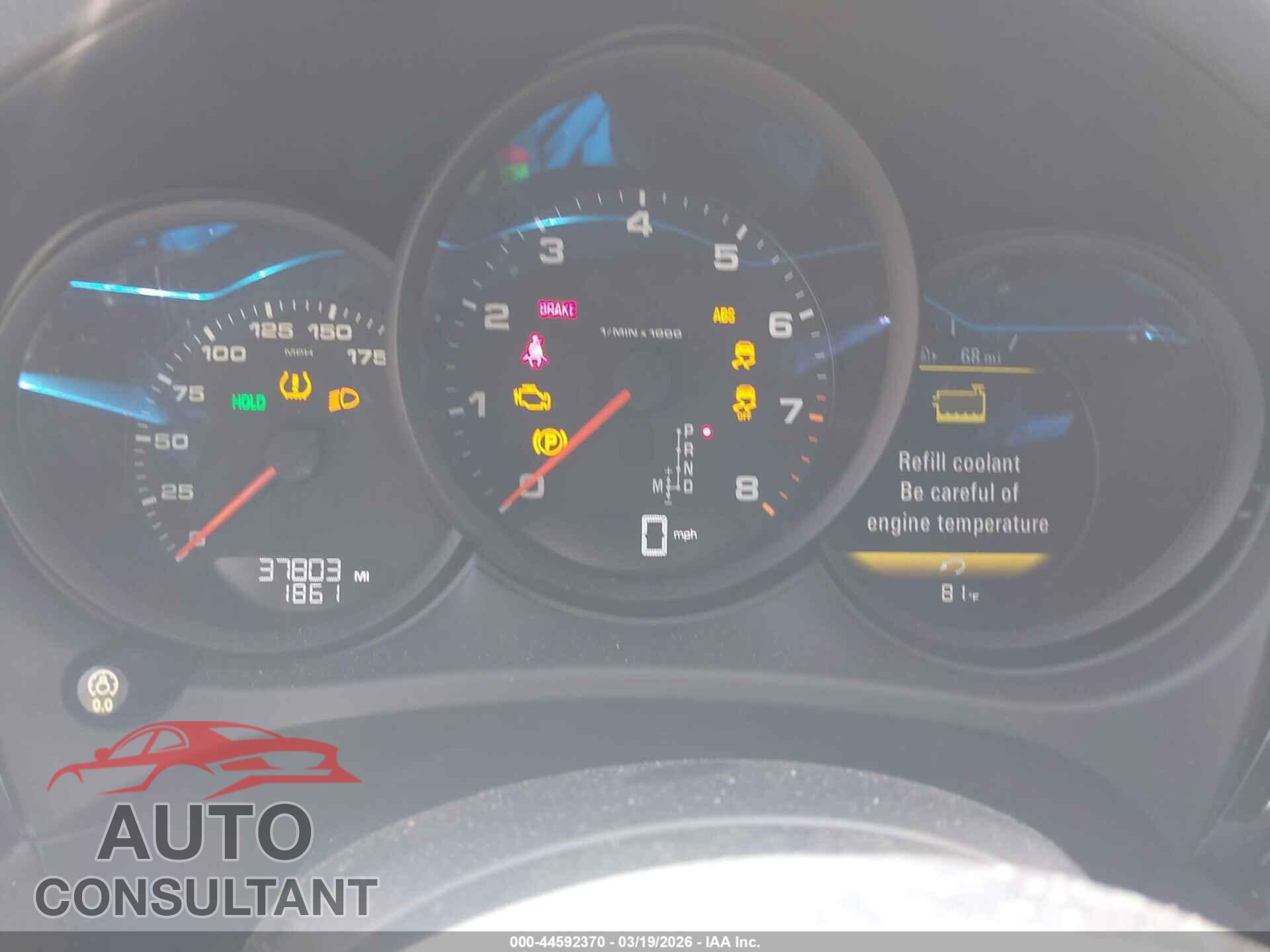 PORSCHE MACAN 2019 - WP1AA2A52KLB04206
