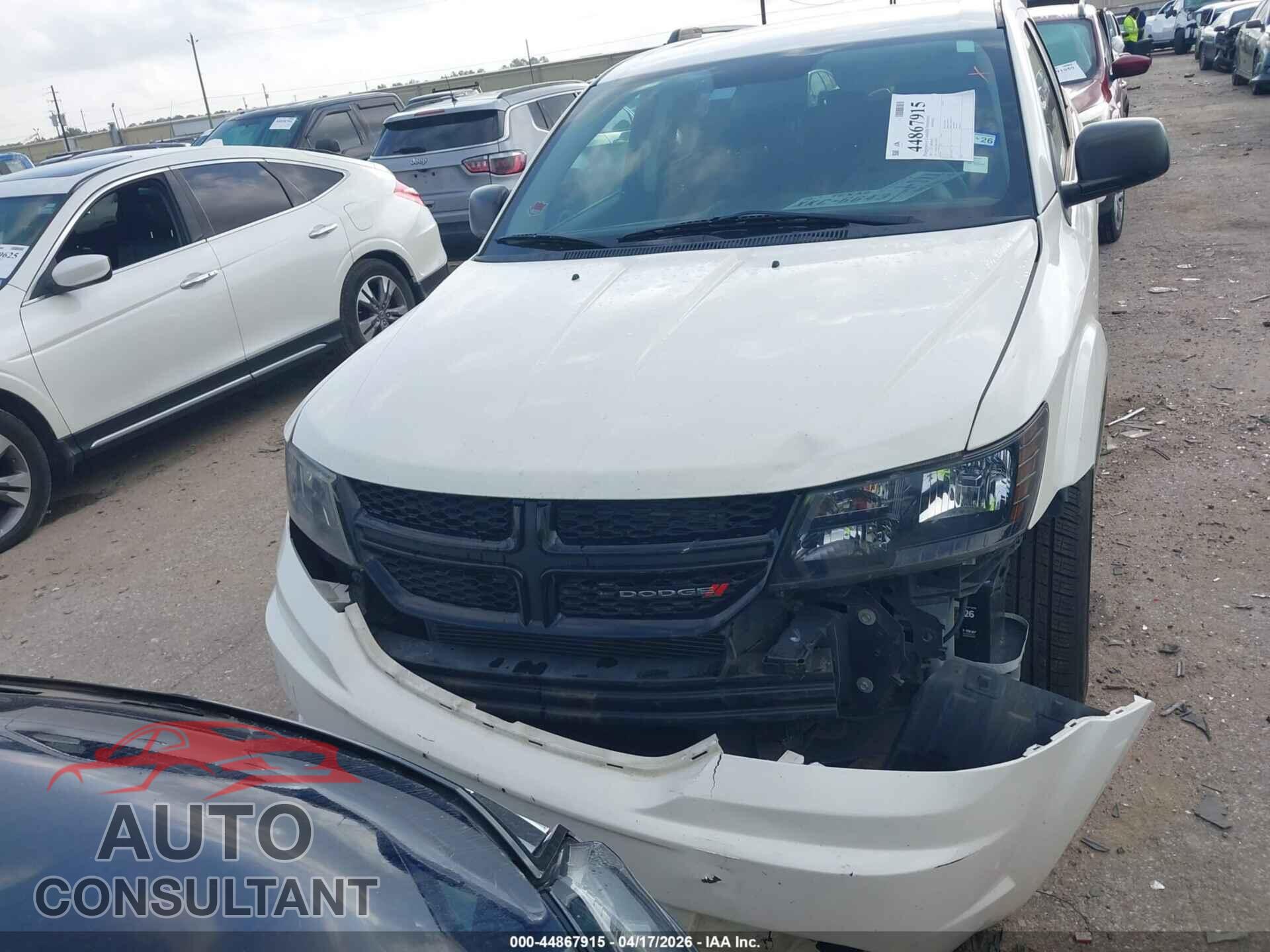 DODGE JOURNEY 2017 - 3C4PDCAB4HT629912