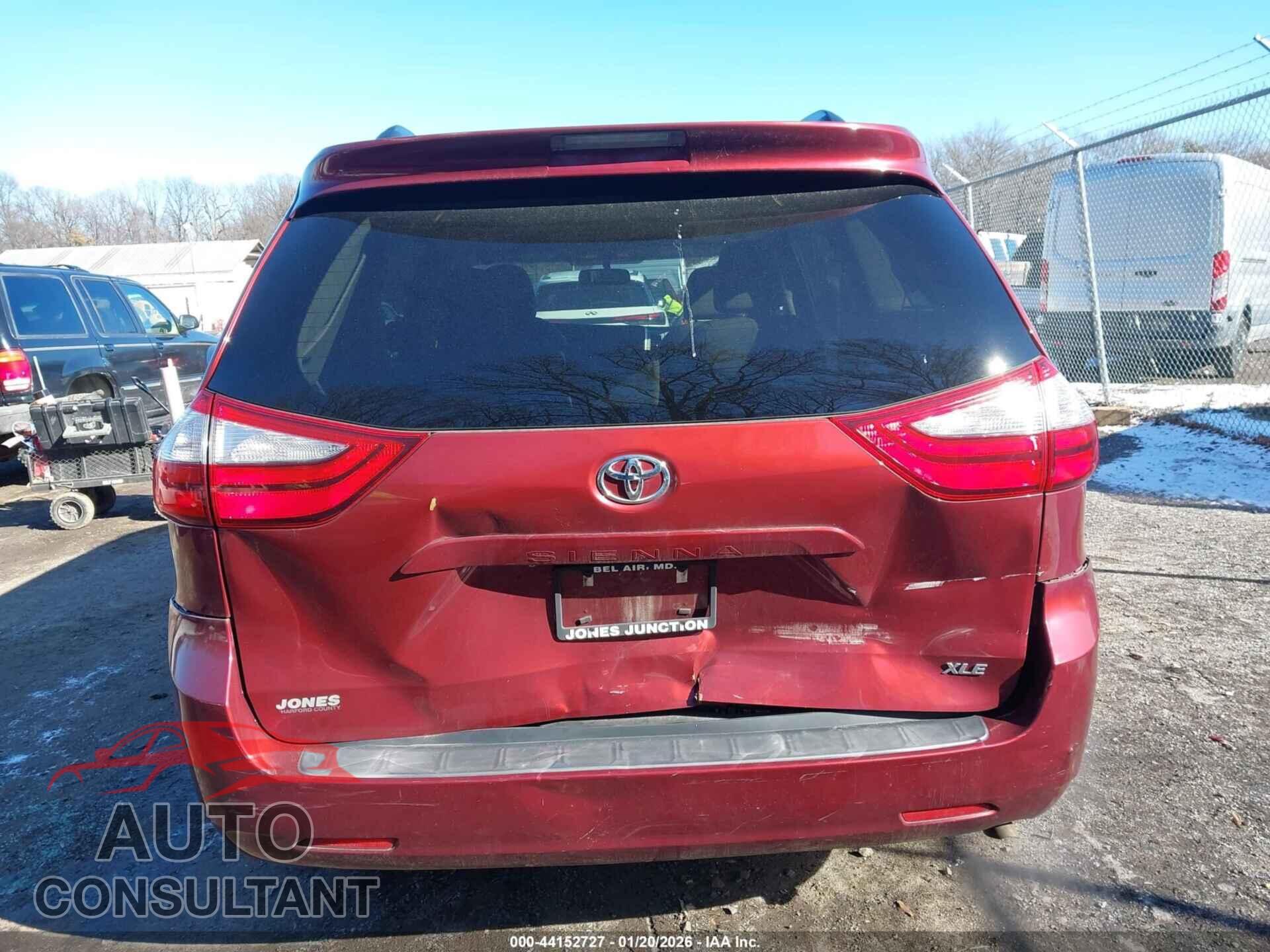 TOYOTA SIENNA 2015 - 5TDYK3DC4FS543473