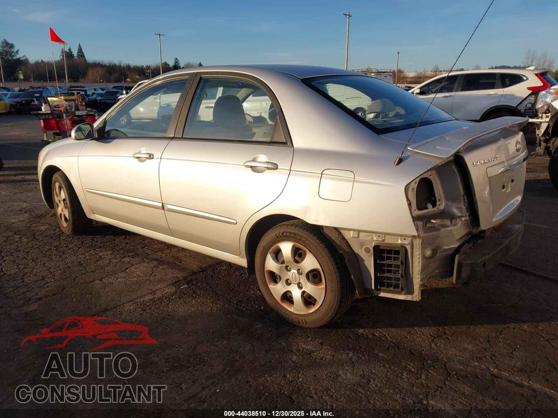 KIA SPECTRA 2009 - KNAFE222995661626