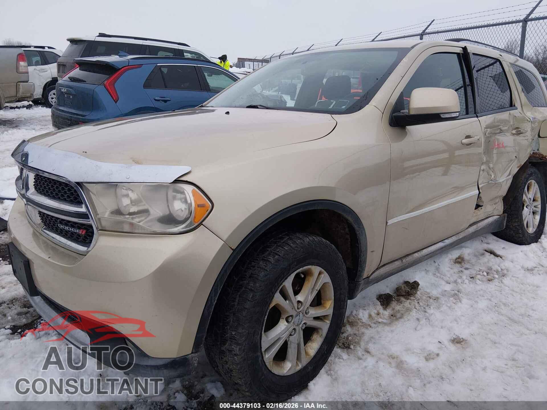 DODGE DURANGO 2012 - 1C4RDJDG9CC158011
