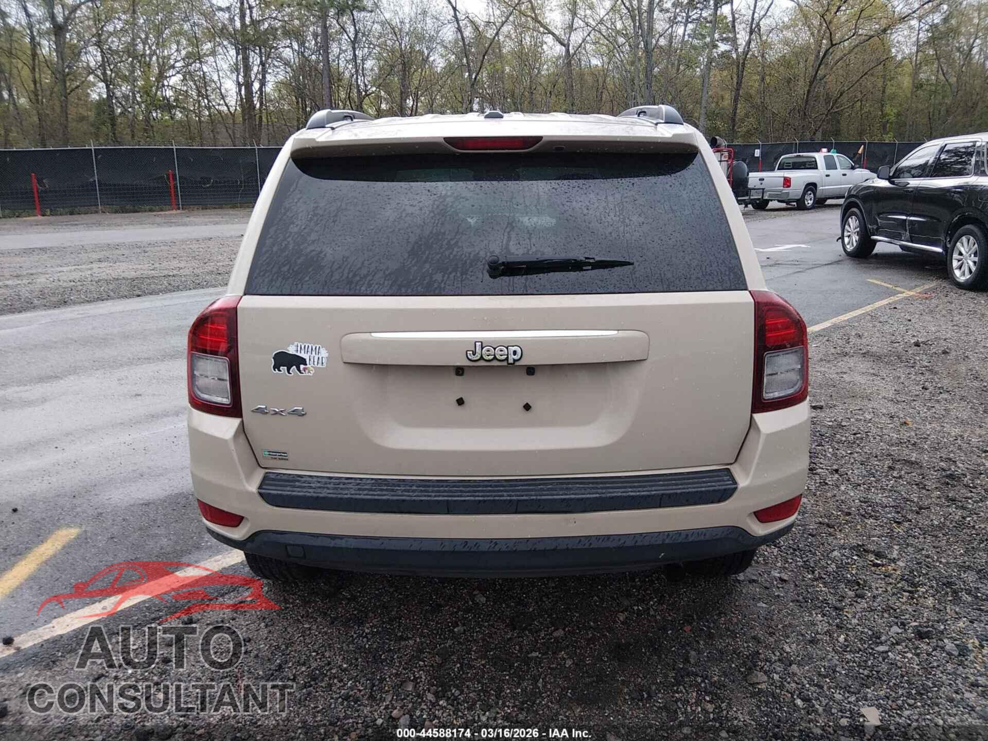 JEEP COMPASS 2017 - 1C4NJDBB2HD154433