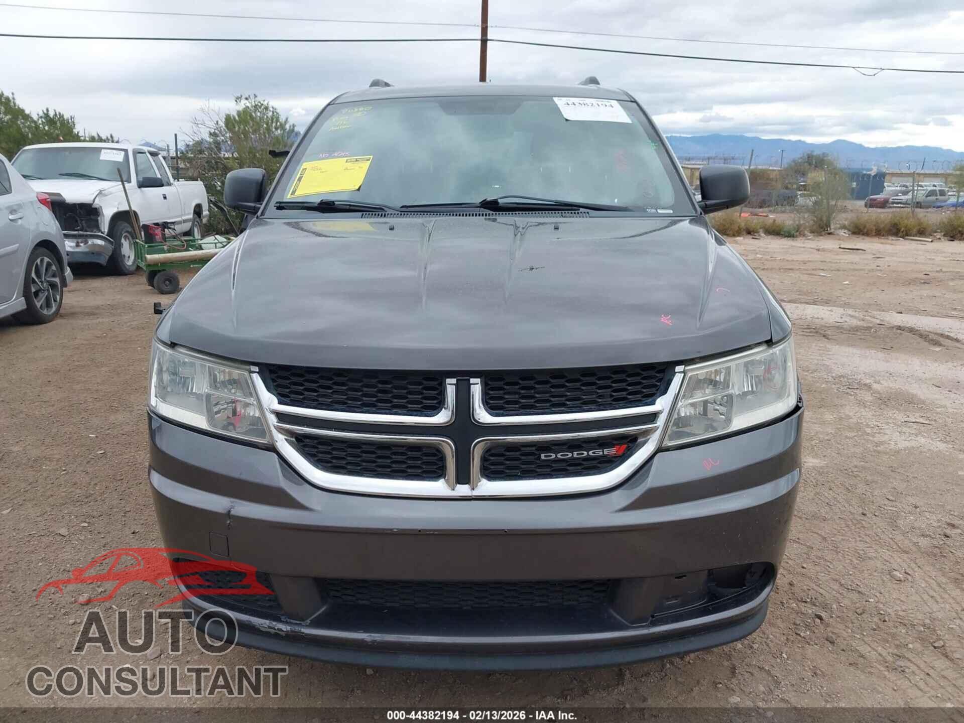 DODGE JOURNEY 2017 - 3C4PDCAB8HT544877