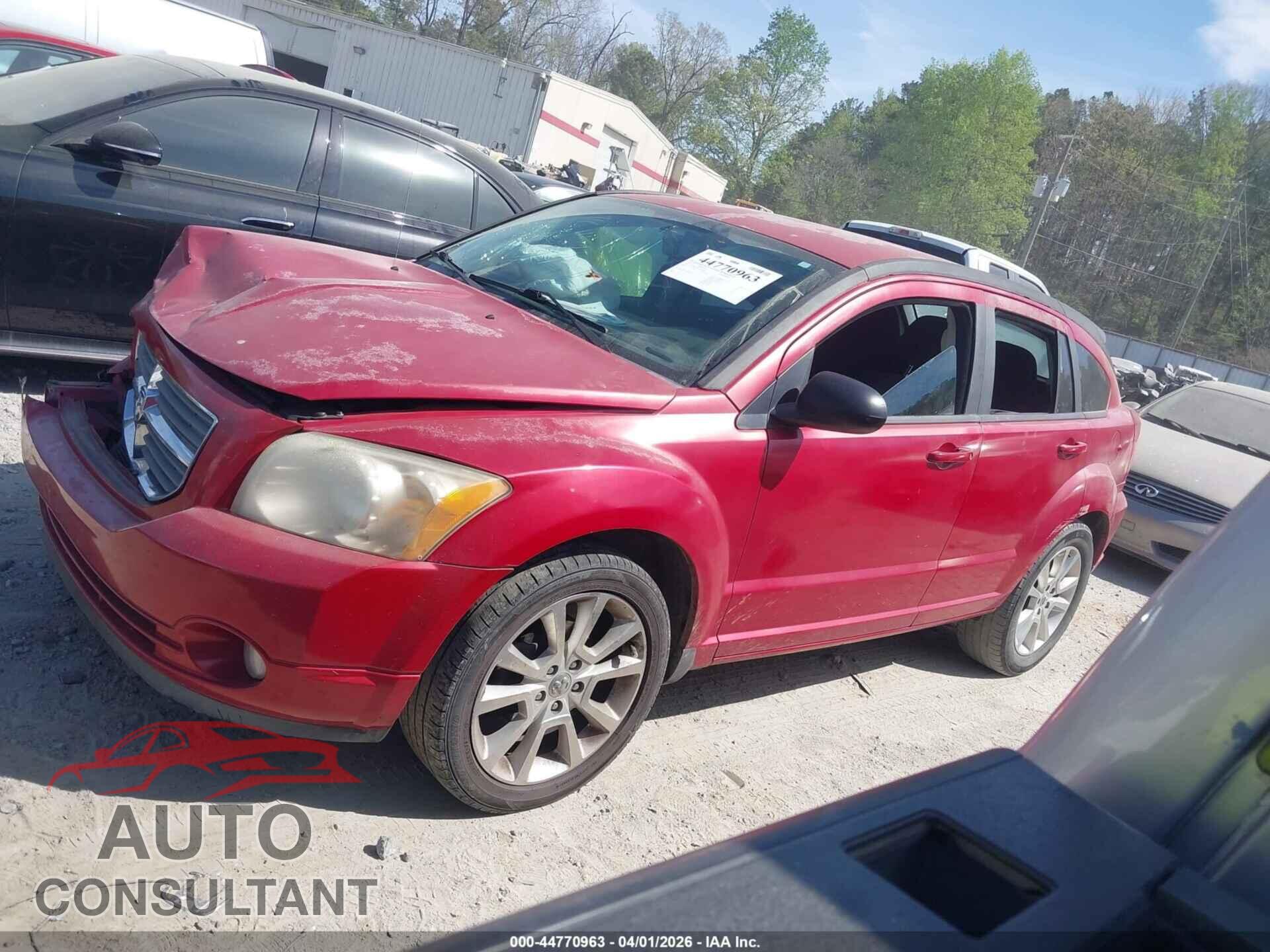 DODGE CALIBER 2012 - 1C3CDWEA6CD529346