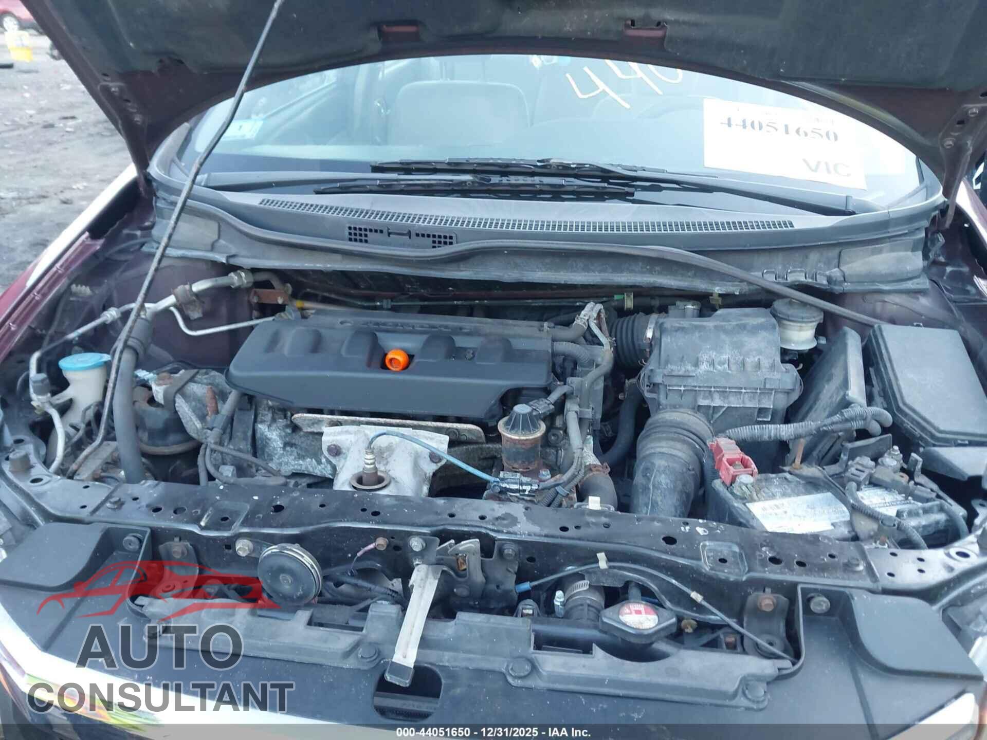 HONDA CIVIC 2012 - 2HGFB2F5XCH552660