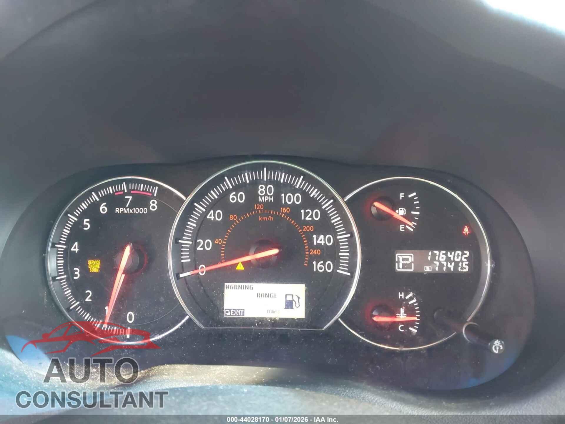 NISSAN MAXIMA 2012 - 1N4AA5AP5CC861497