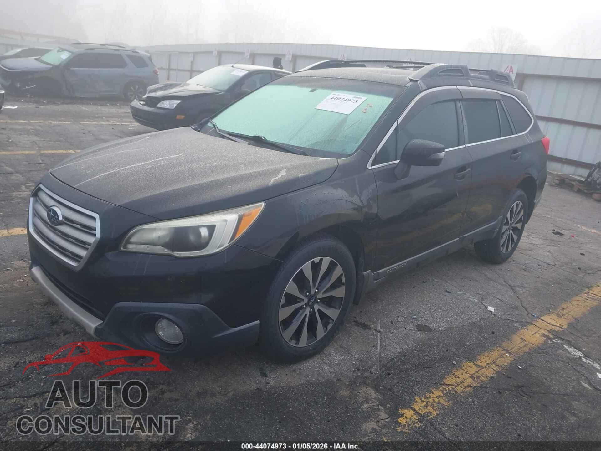 SUBARU OUTBACK 2015 - 4S4BSBLCXF3203789