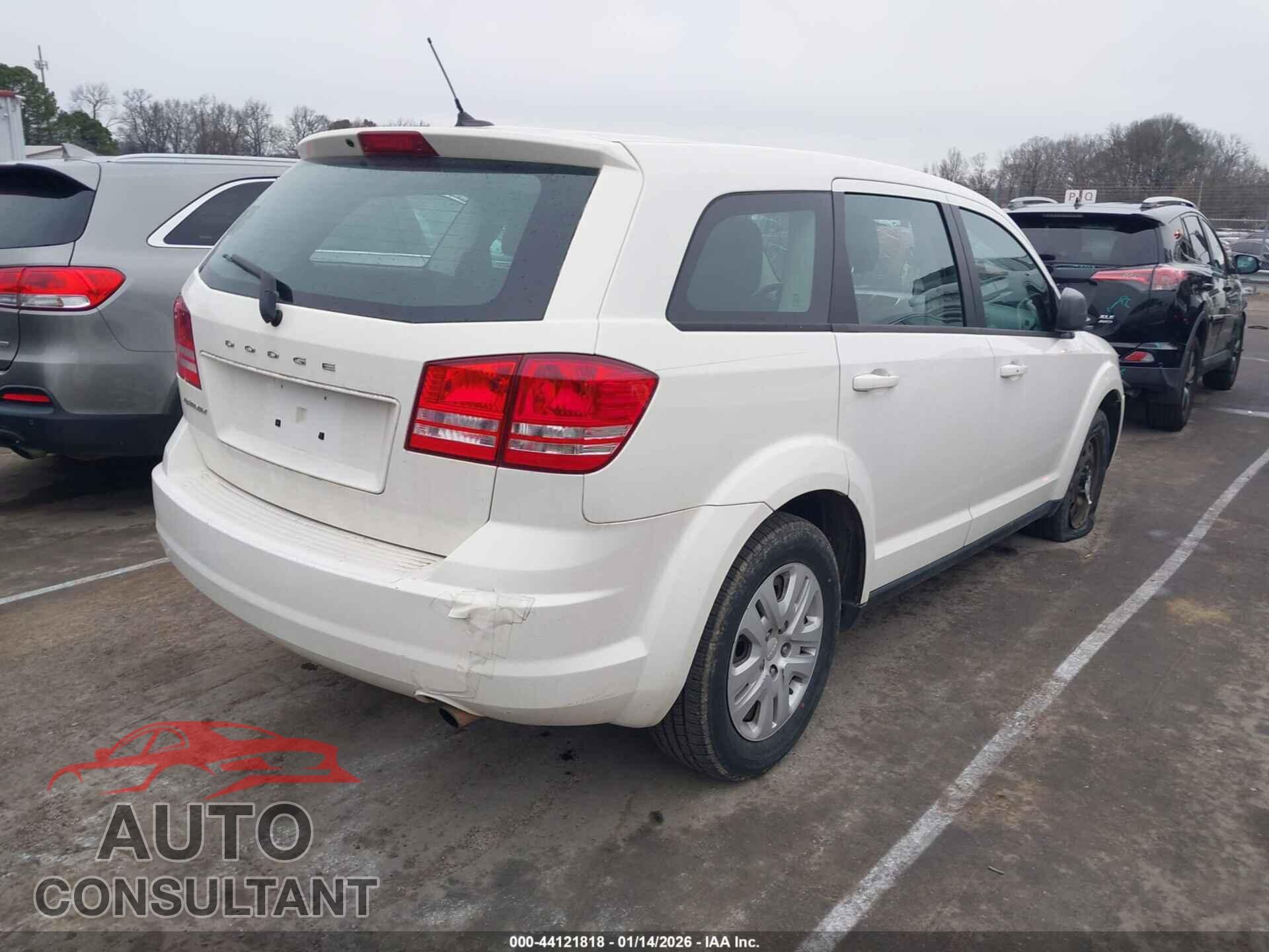 DODGE JOURNEY 2014 - 3C4PDCAB9ET256877