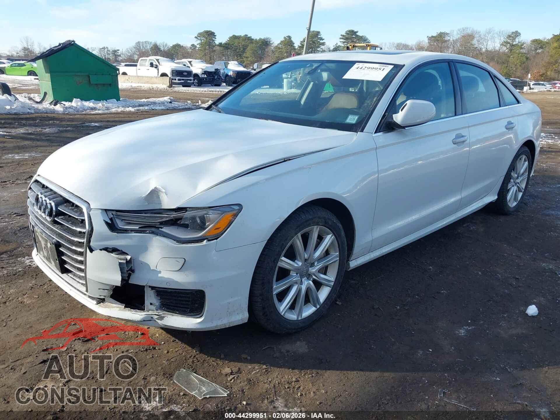 AUDI A6 2016 - WAUGFAFC4GN015597