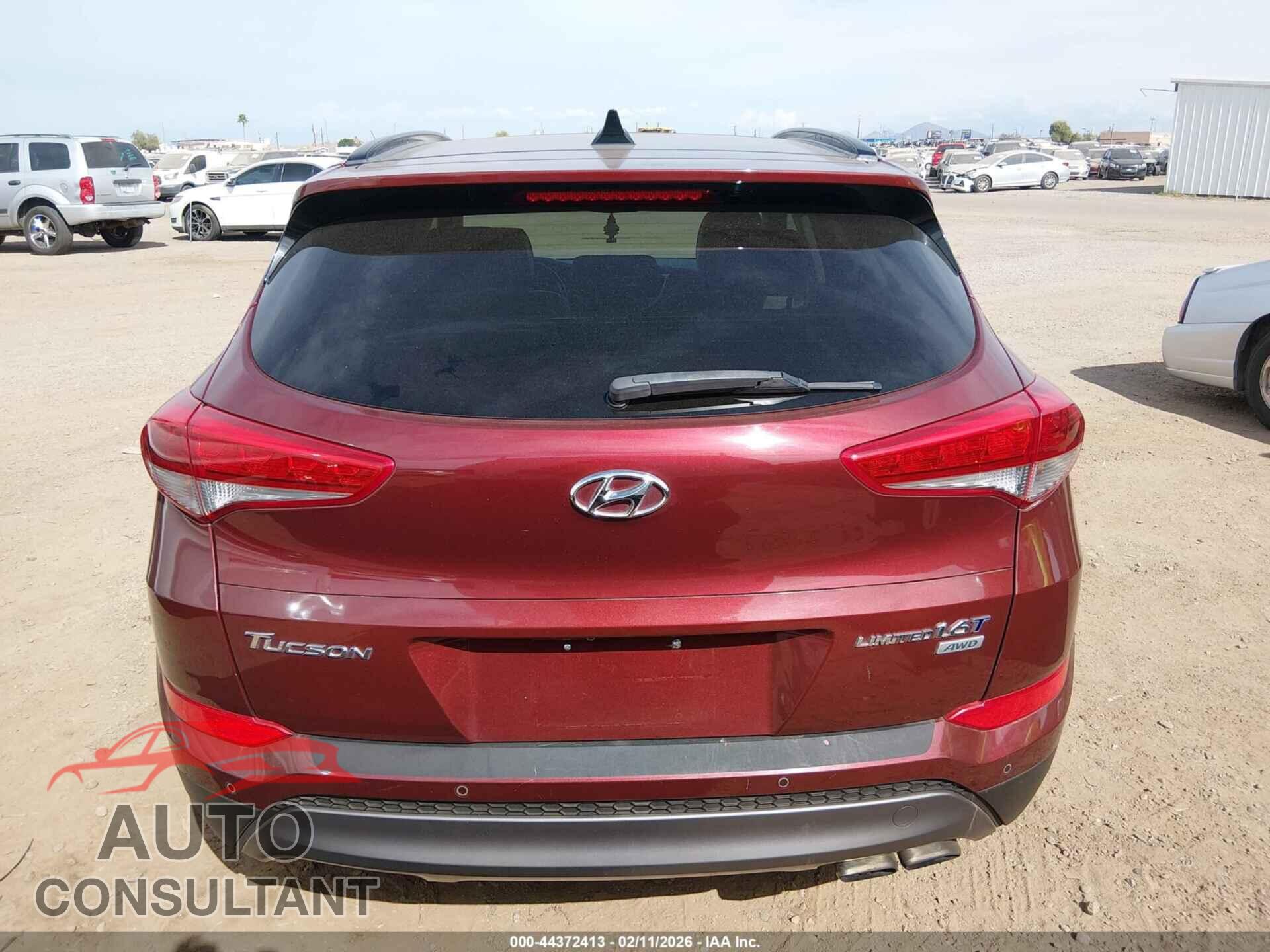 HYUNDAI TUCSON 2016 - KM8J3CA21GU205807