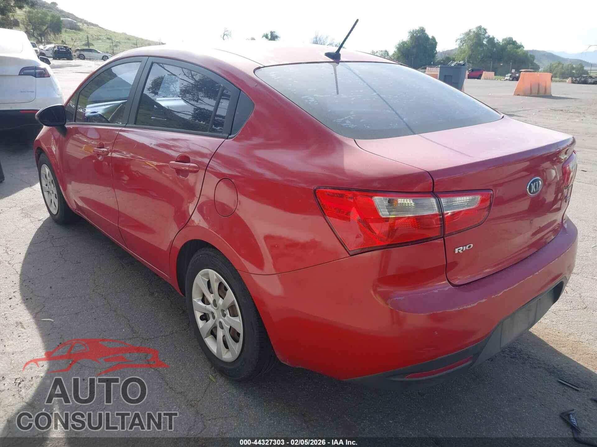 KIA RIO 2013 - KNADM4A39D6158231