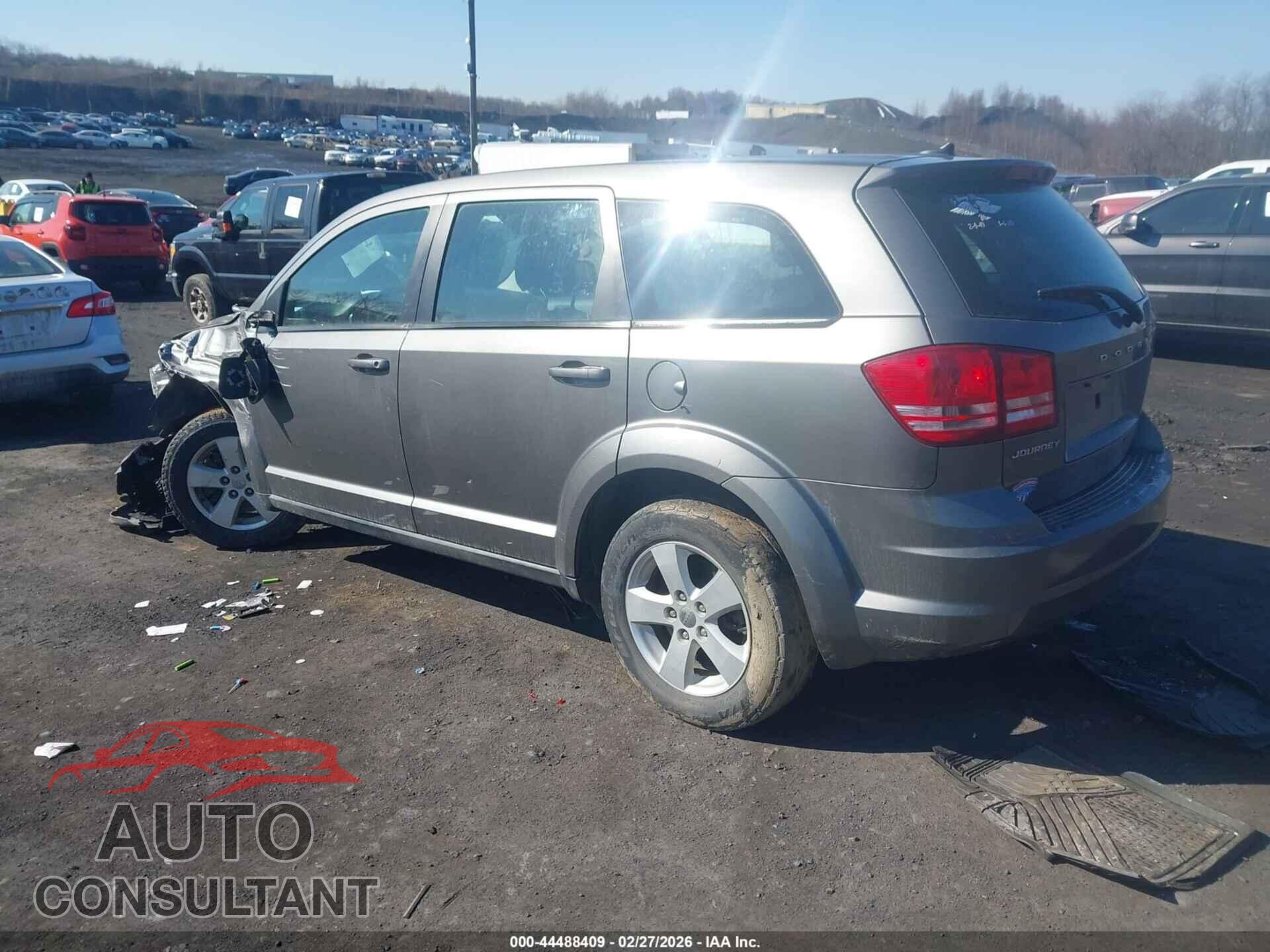 DODGE JOURNEY 2013 - 3C4PDCAB8DT594592