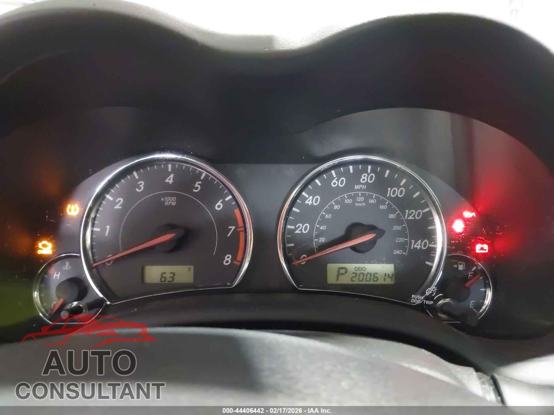 TOYOTA COROLLA 2013 - 5YFBU4EE3DP151466