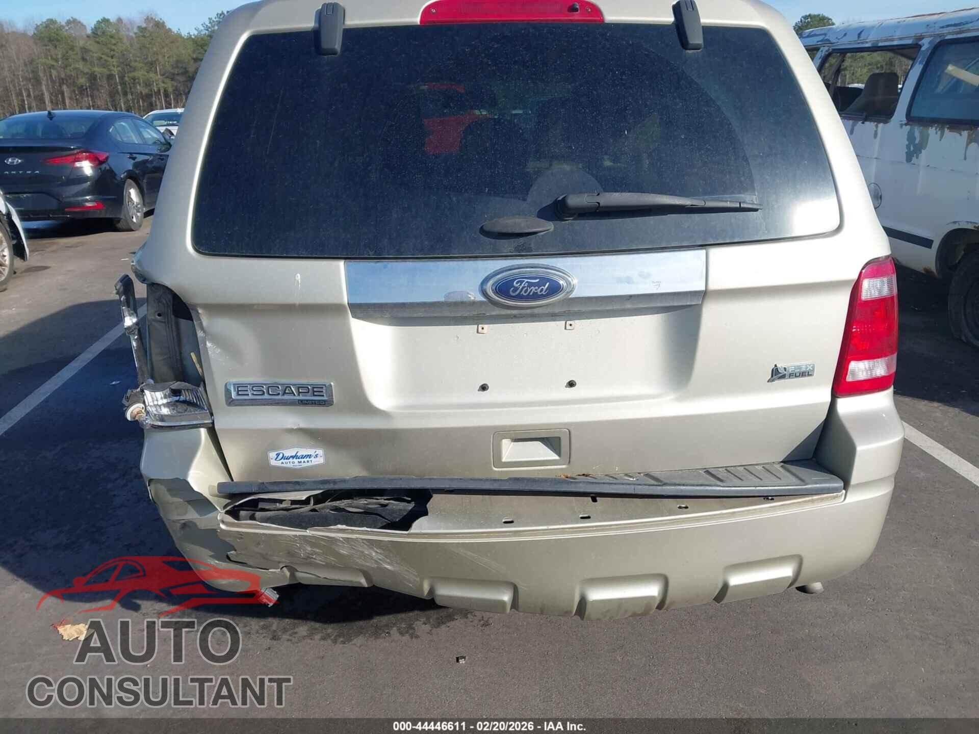 FORD ESCAPE 2012 - 1FMCU0EG6CKB70827