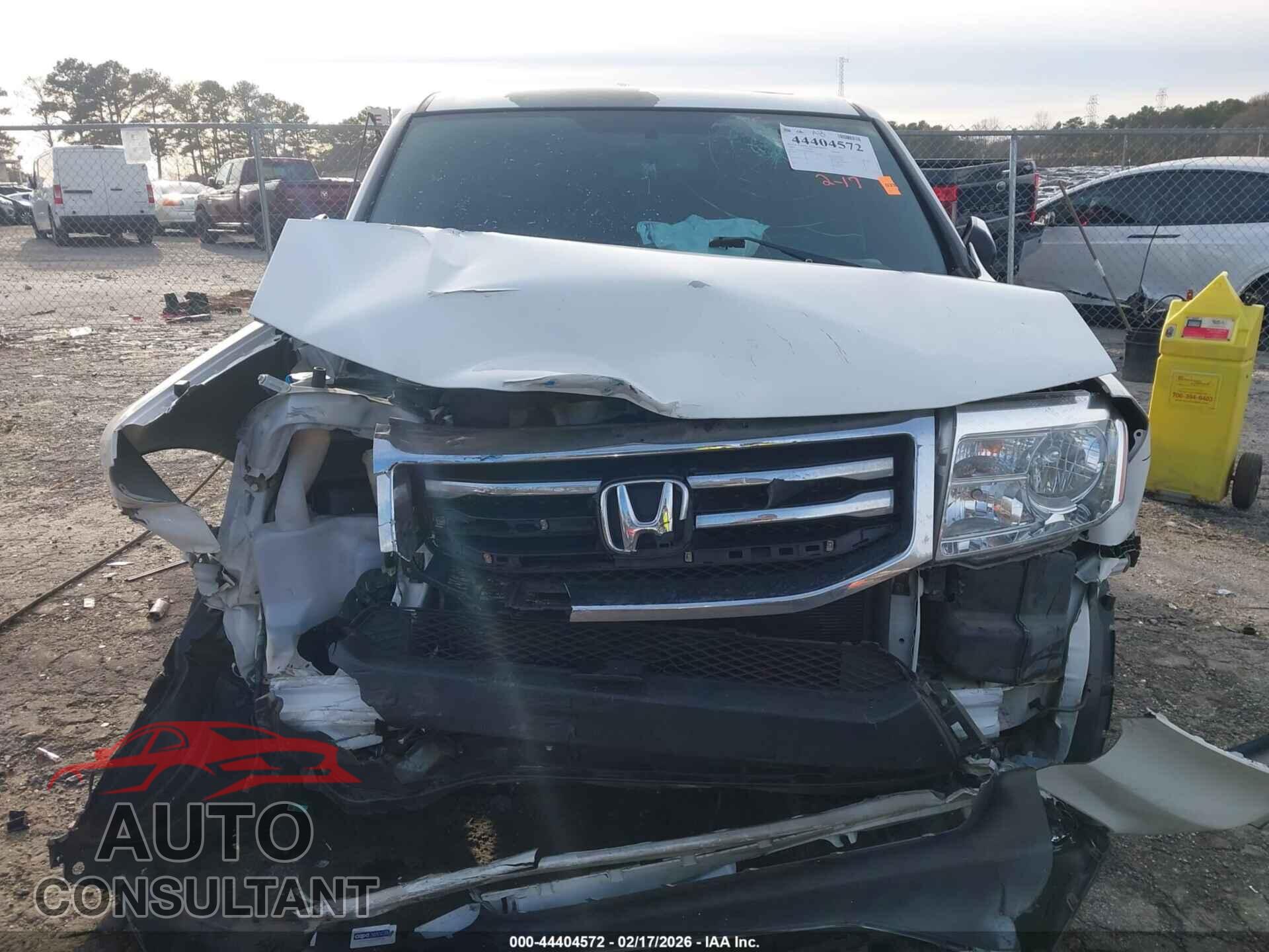 HONDA PILOT 2014 - 5FNYF3H52EB009861