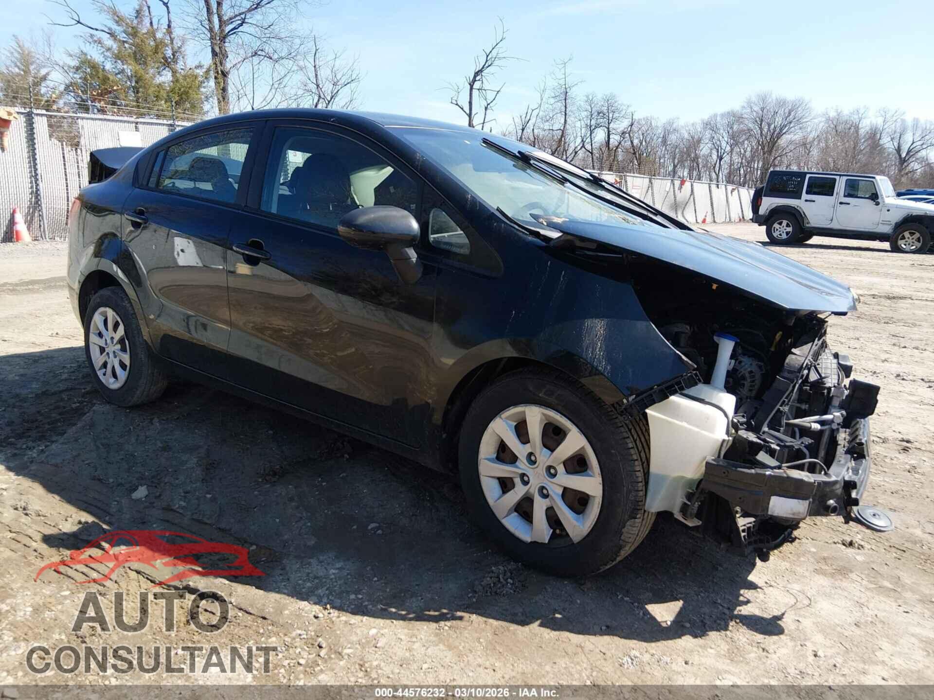KIA RIO 2013 - KNADN4A36D6114040