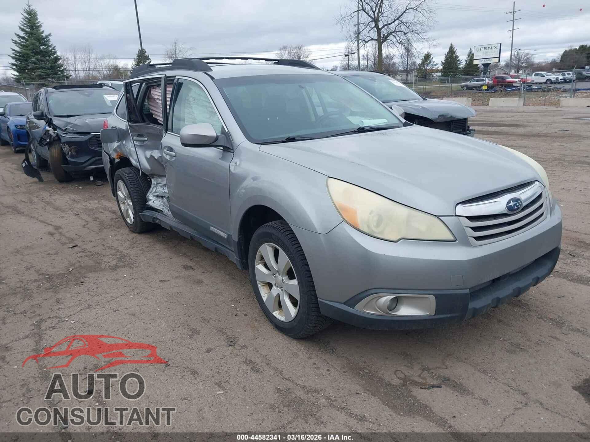 SUBARU OUTBACK 2010 - 4S4BRCCC9A3355282