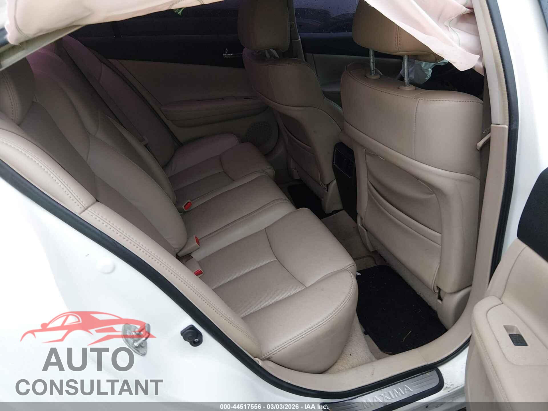 NISSAN MAXIMA 2012 - 1N4AA5AP7CC862795