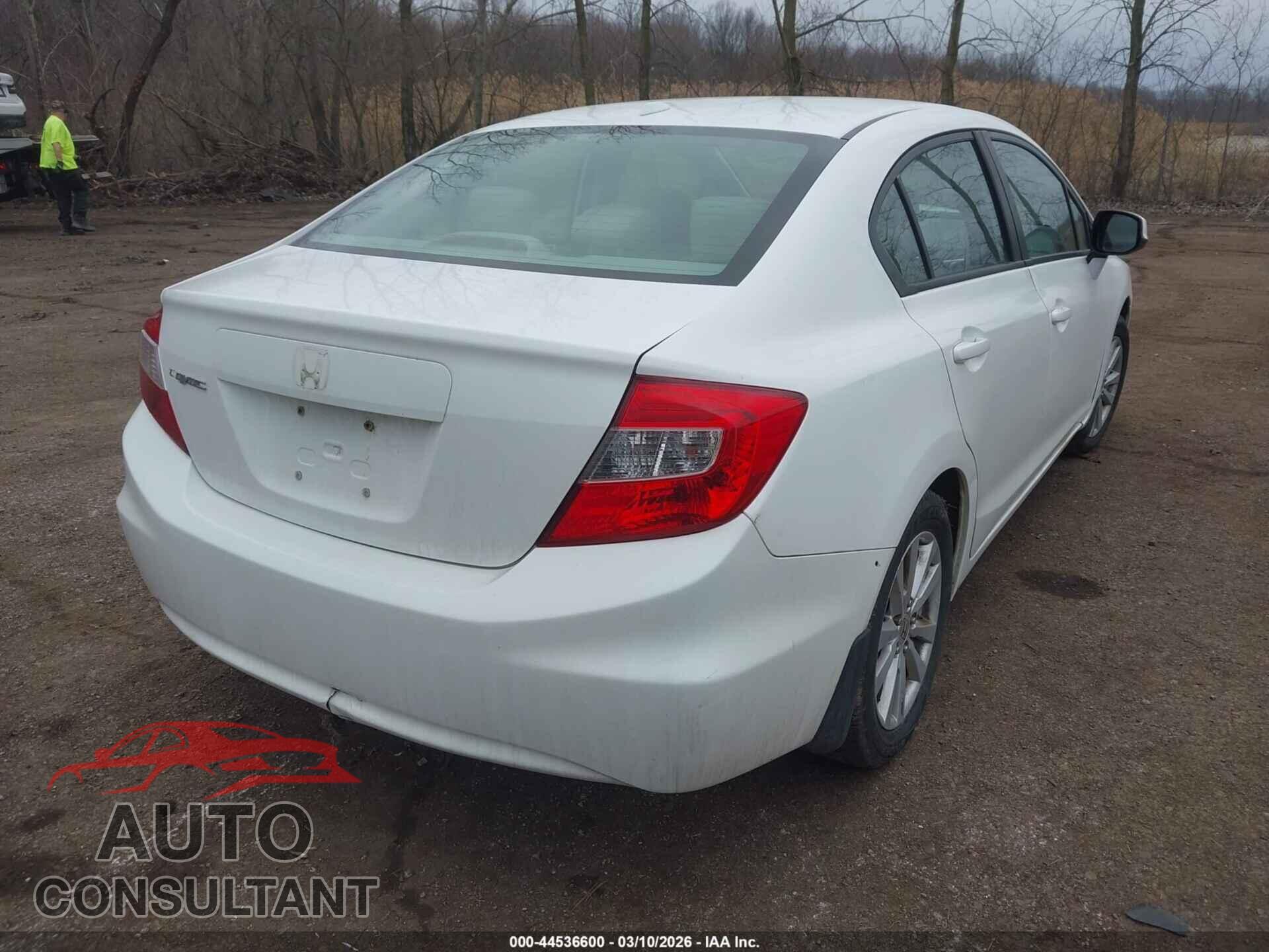 HONDA CIVIC 2012 - 19XFB2F90CE075718